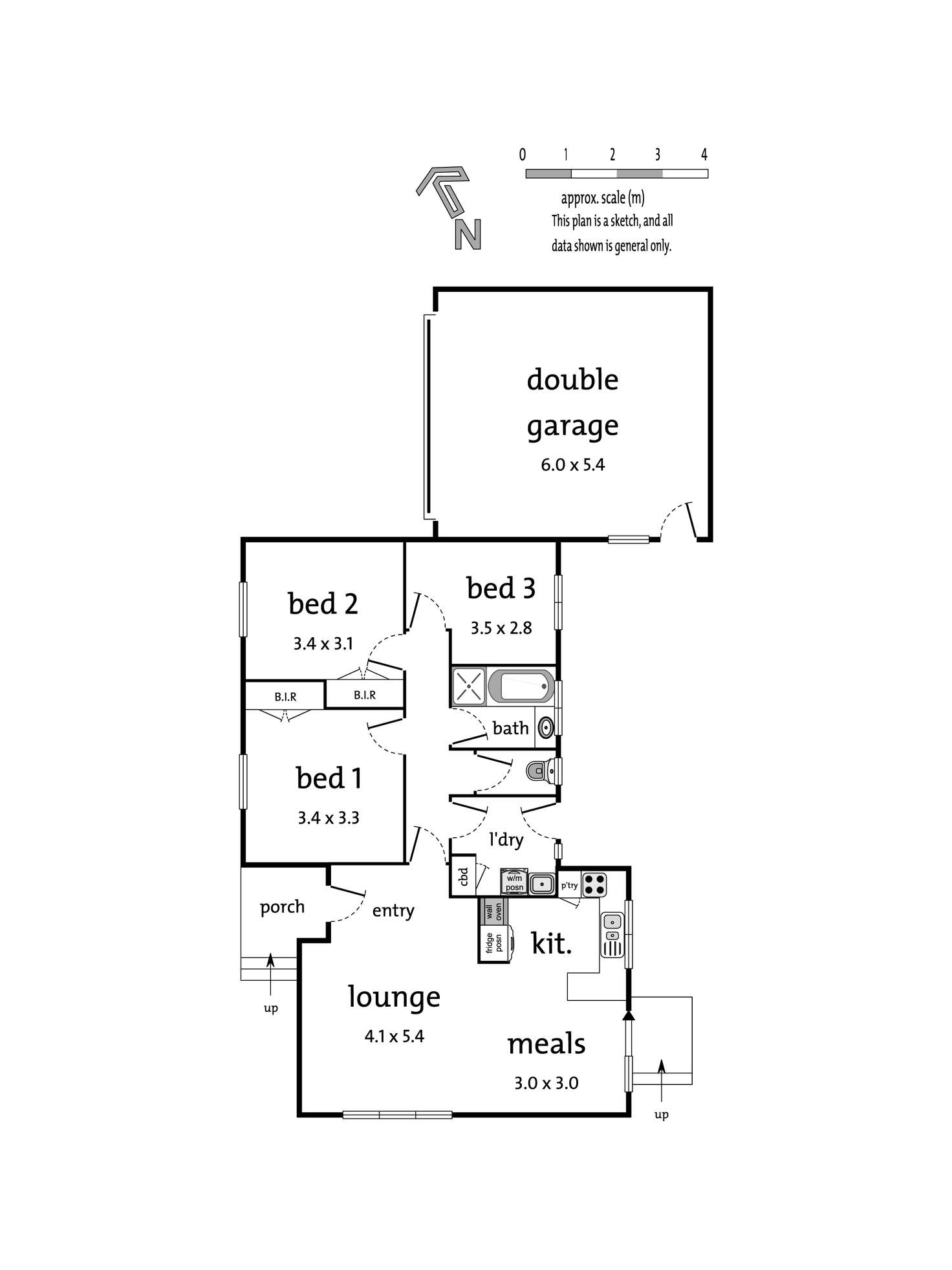 Floorplan of Homely unit listing, 1/1 Talford Street, Doncaster East VIC 3109
