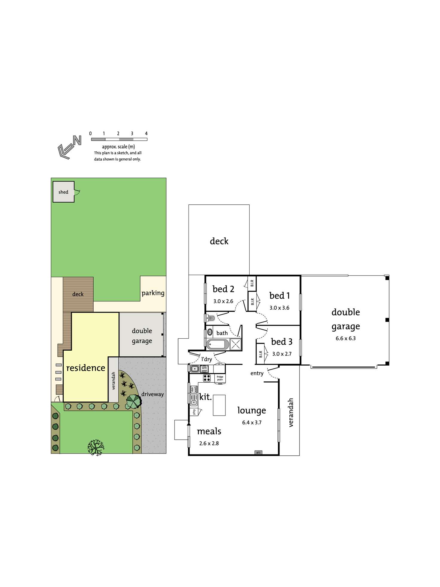 Floorplan of Homely house listing, 8 Briar Rose Walk, Croydon South VIC 3136