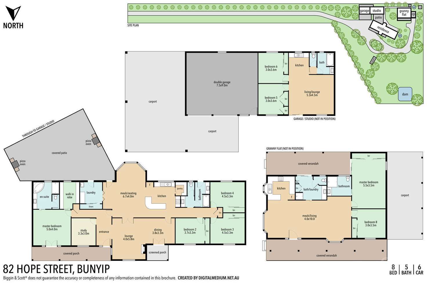 Floorplan of Homely house listing, 82 Hope Street, Bunyip VIC 3815