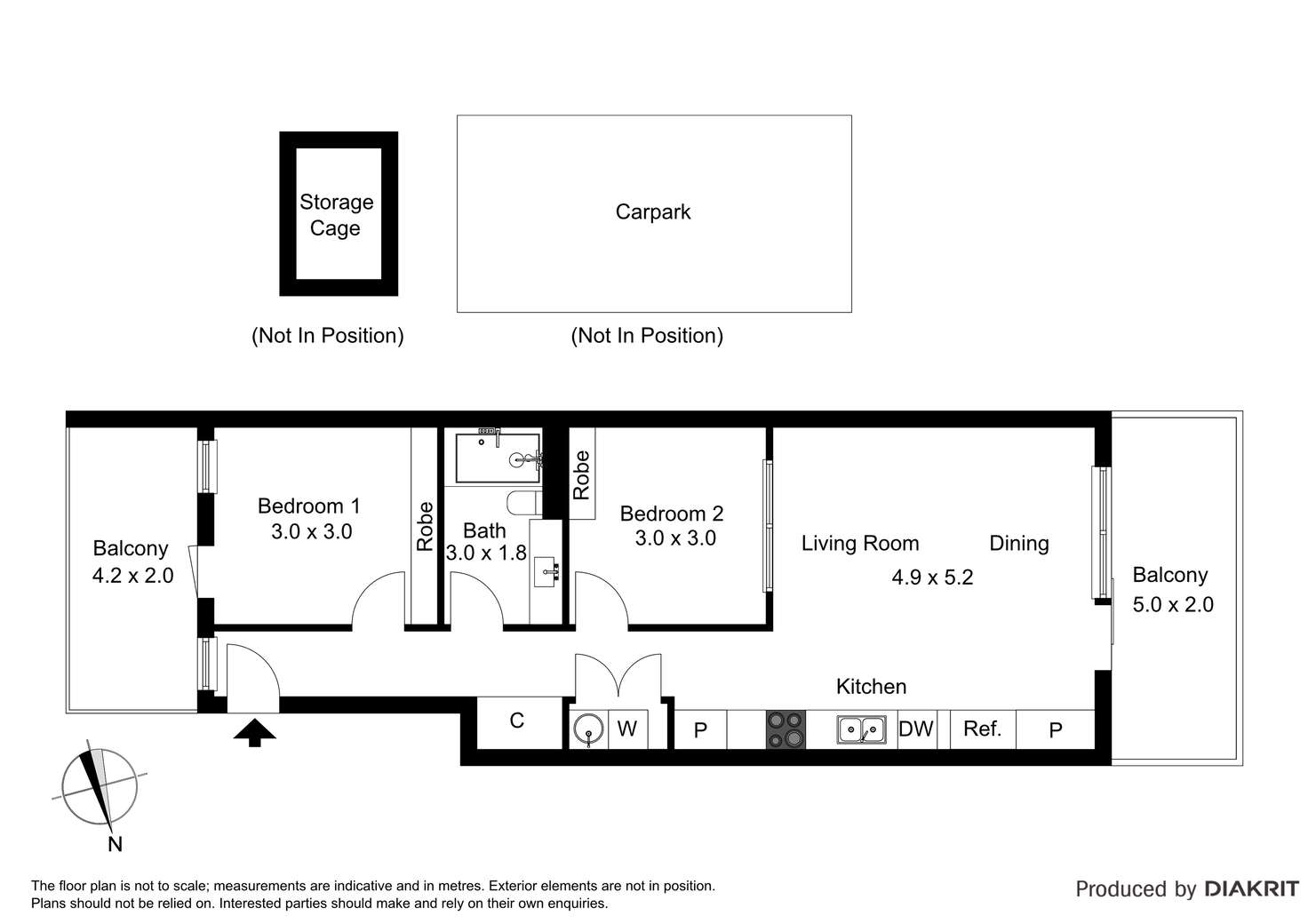 Floorplan of Homely apartment listing, 6/25 Macquarie Street, Prahran VIC 3181