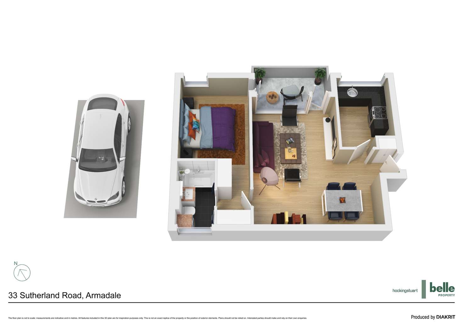 Floorplan of Homely apartment listing, 7/33 Sutherland Road, Armadale VIC 3143