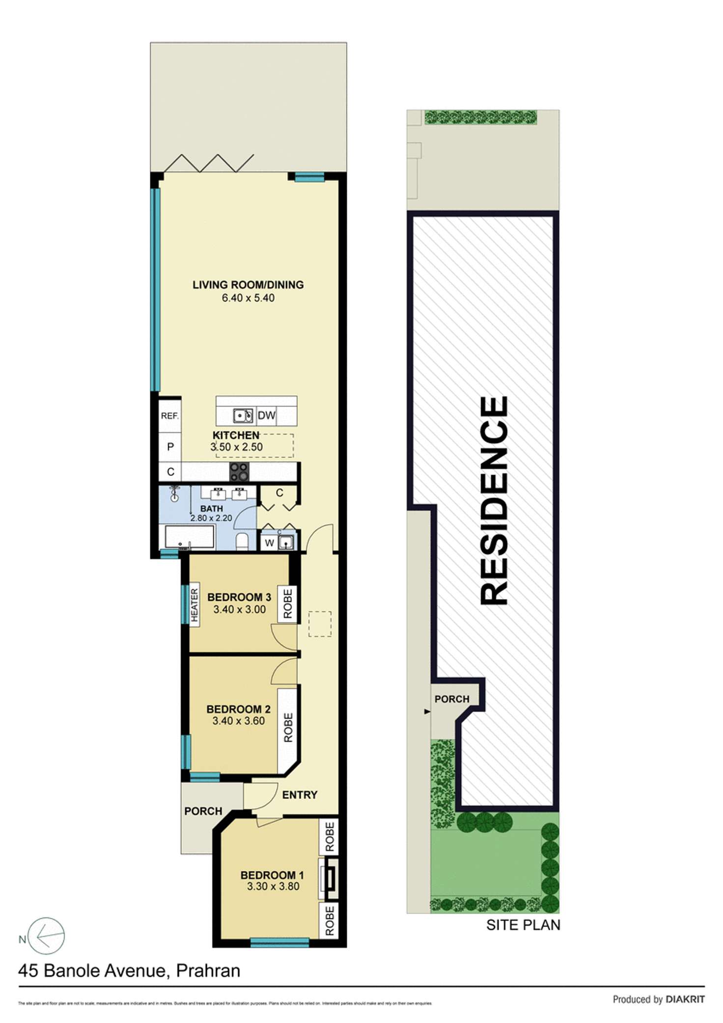 Floorplan of Homely house listing, 45 Banole Avenue, Prahran VIC 3181