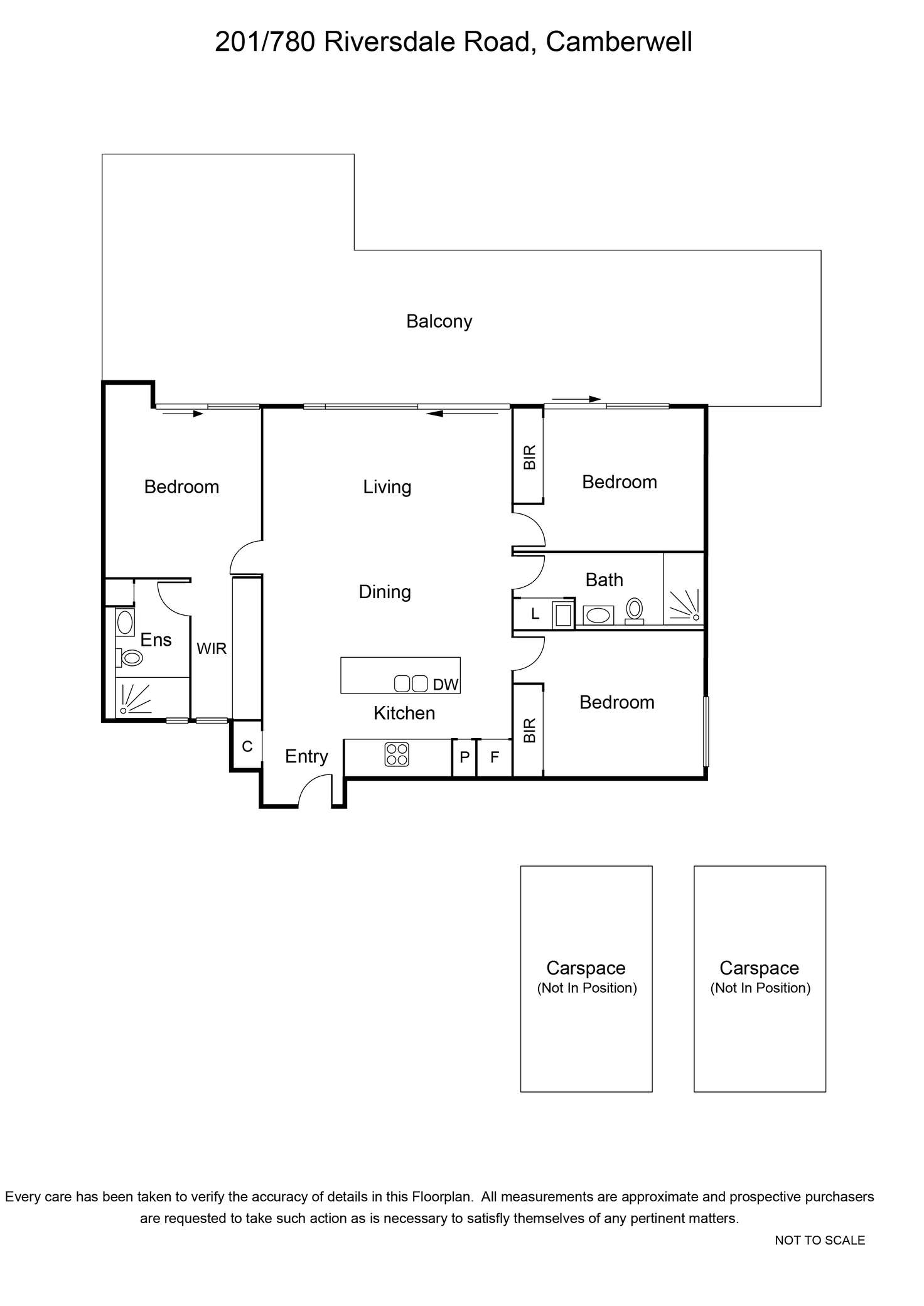 Floorplan of Homely apartment listing, 2.01/776-780 Riversdale Road, Camberwell VIC 3124