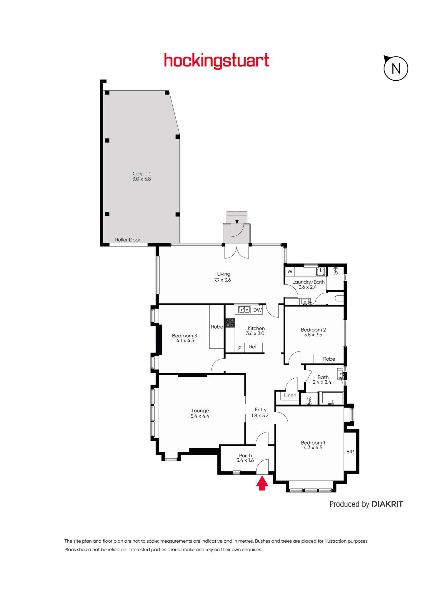 Floorplan of Homely house listing, 3 Hall Street, Brighton VIC 3186