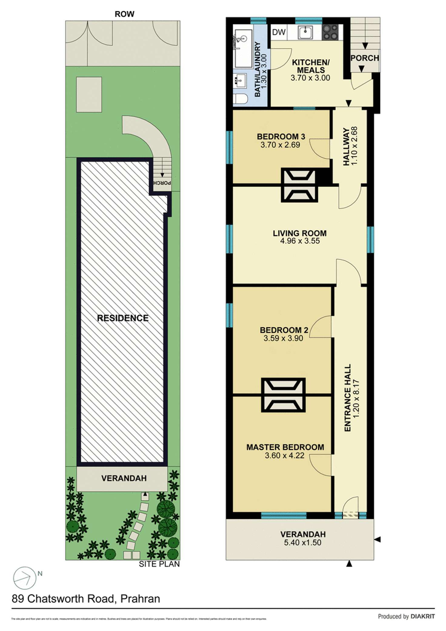 Floorplan of Homely house listing, 89 Chatsworth Road, Prahran VIC 3181