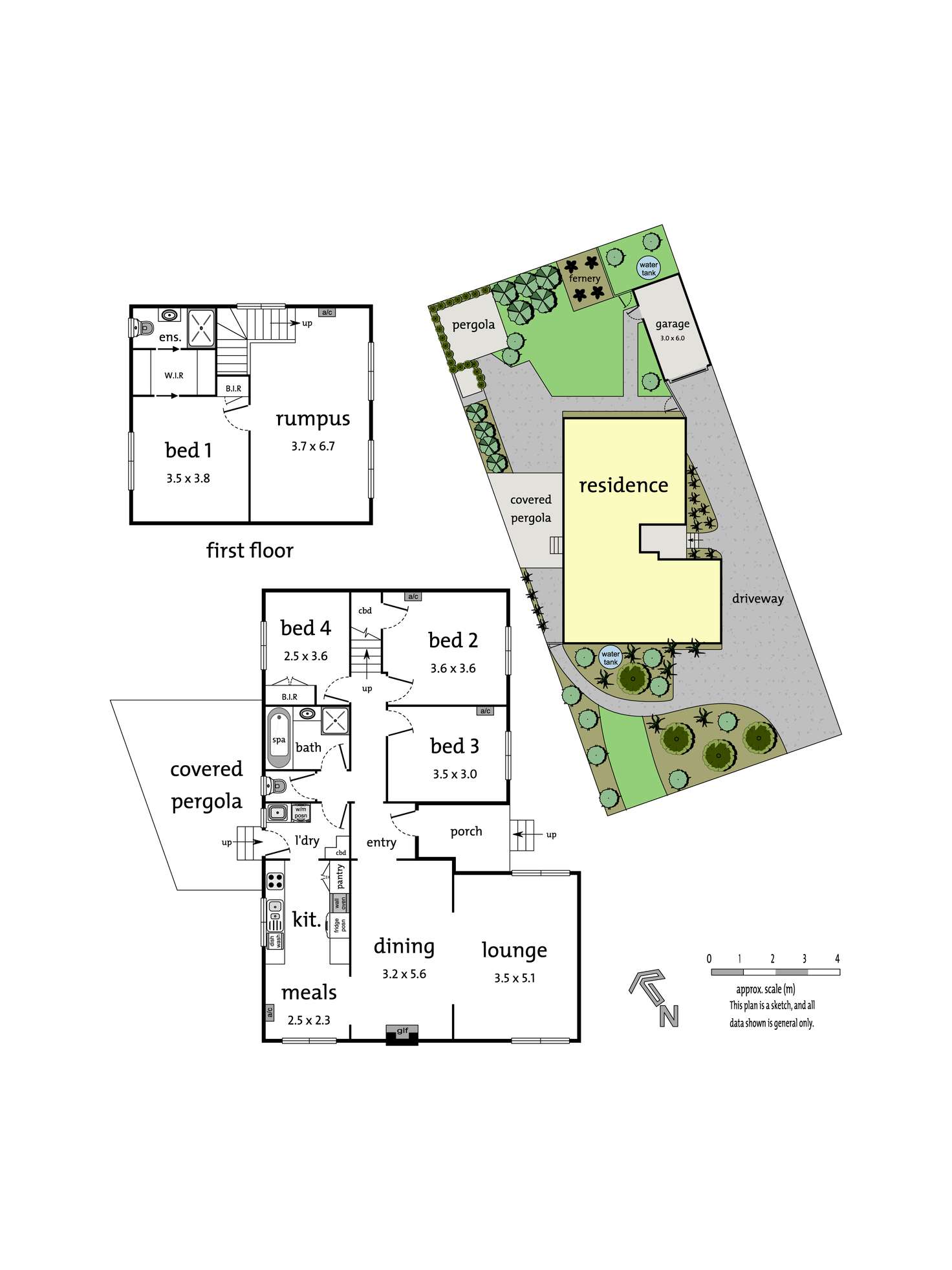 Floorplan of Homely house listing, 63 Carlton Road, Dandenong North VIC 3175