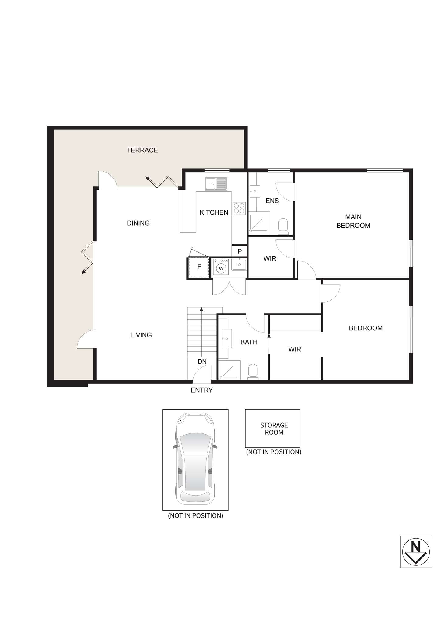 Floorplan of Homely apartment listing, 5/129 St Andrews Street, Brighton VIC 3186