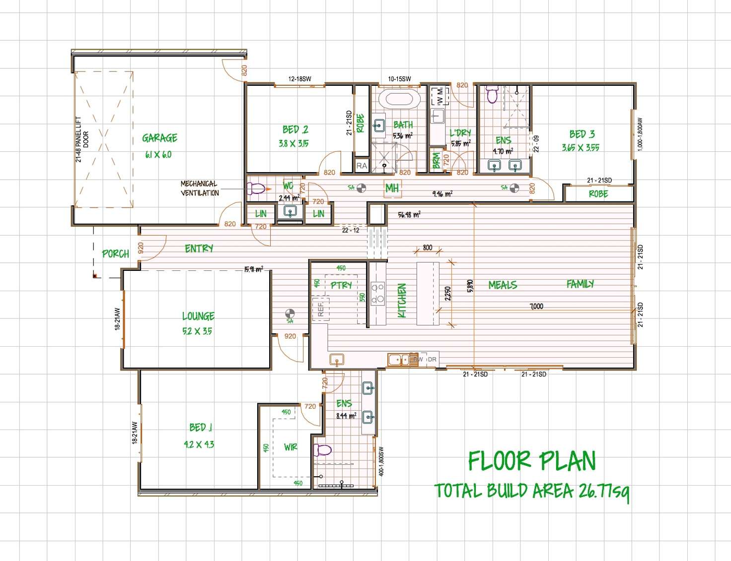 Floorplan of Homely residentialLand listing, Address available on request