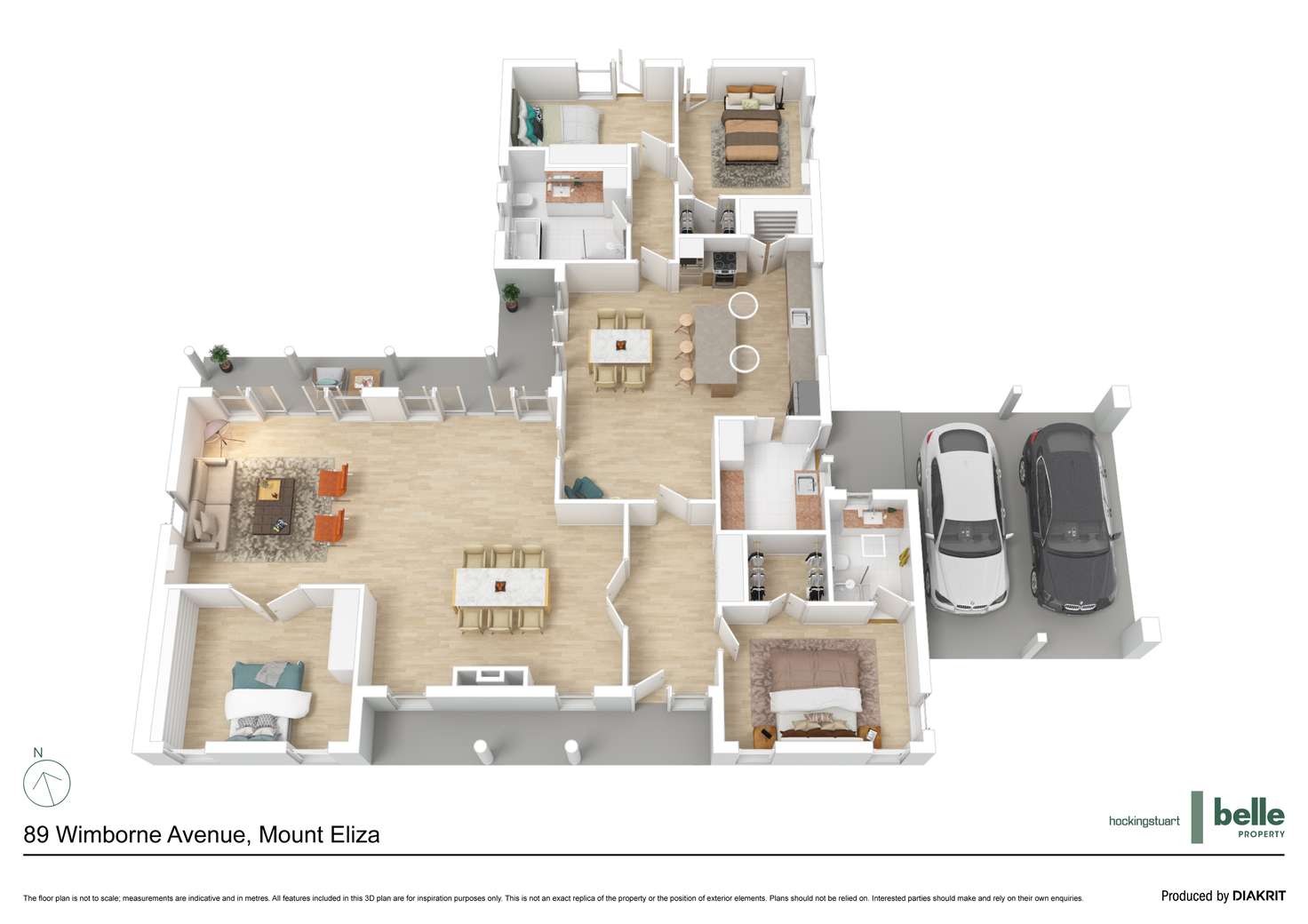 Floorplan of Homely house listing, 89 Wimborne Avenue, Mount Eliza VIC 3930