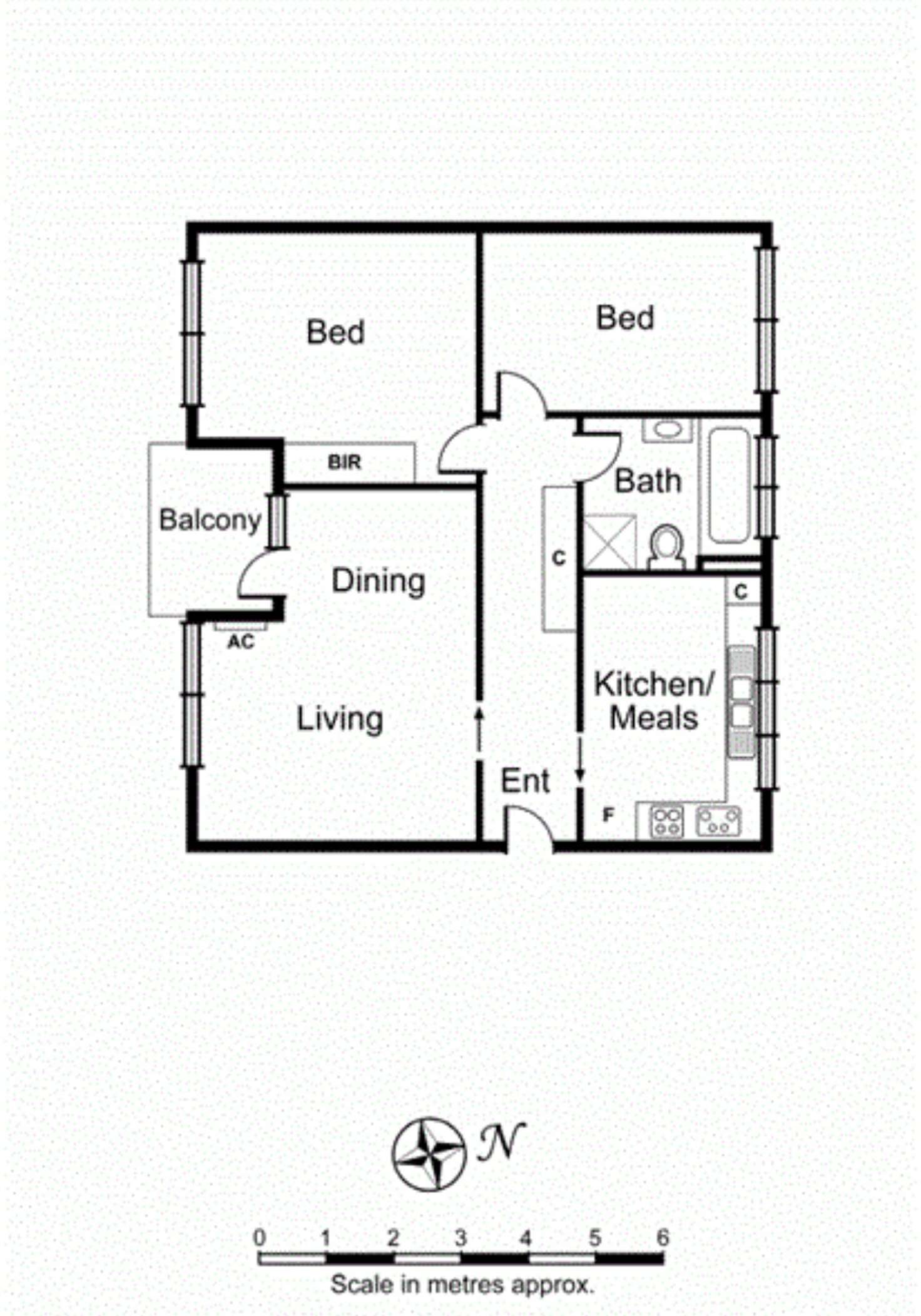 Floorplan of Homely apartment listing, 18/8-10 Kelvin Grove, Prahran VIC 3181