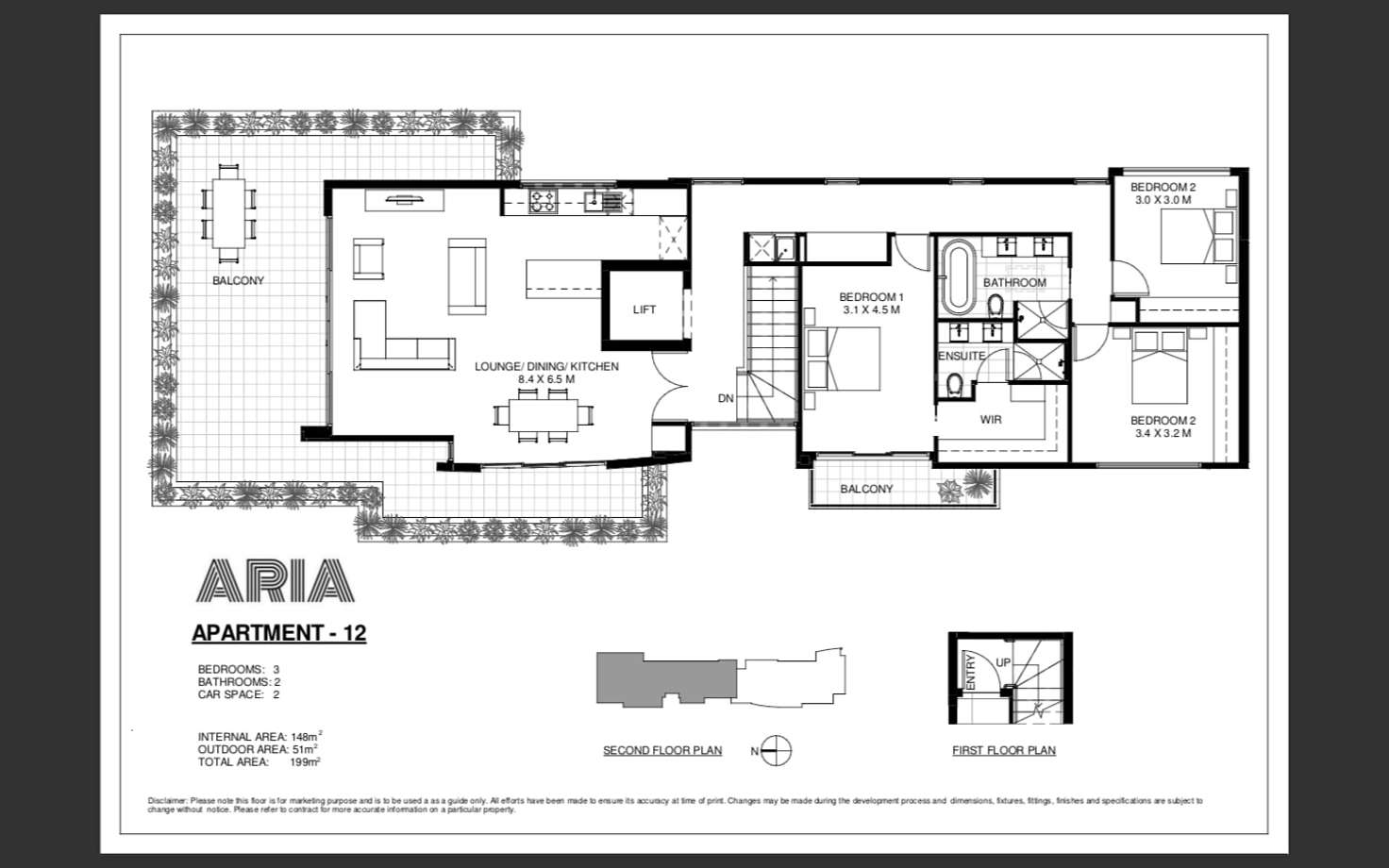 Floorplan of Homely apartment listing, 104/77 Riversdale Road, Hawthorn VIC 3122