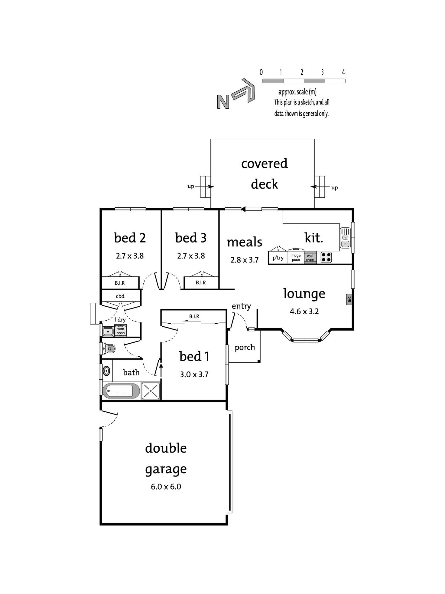 Floorplan of Homely unit listing, 2/7 Clarke Street, Templestowe VIC 3106