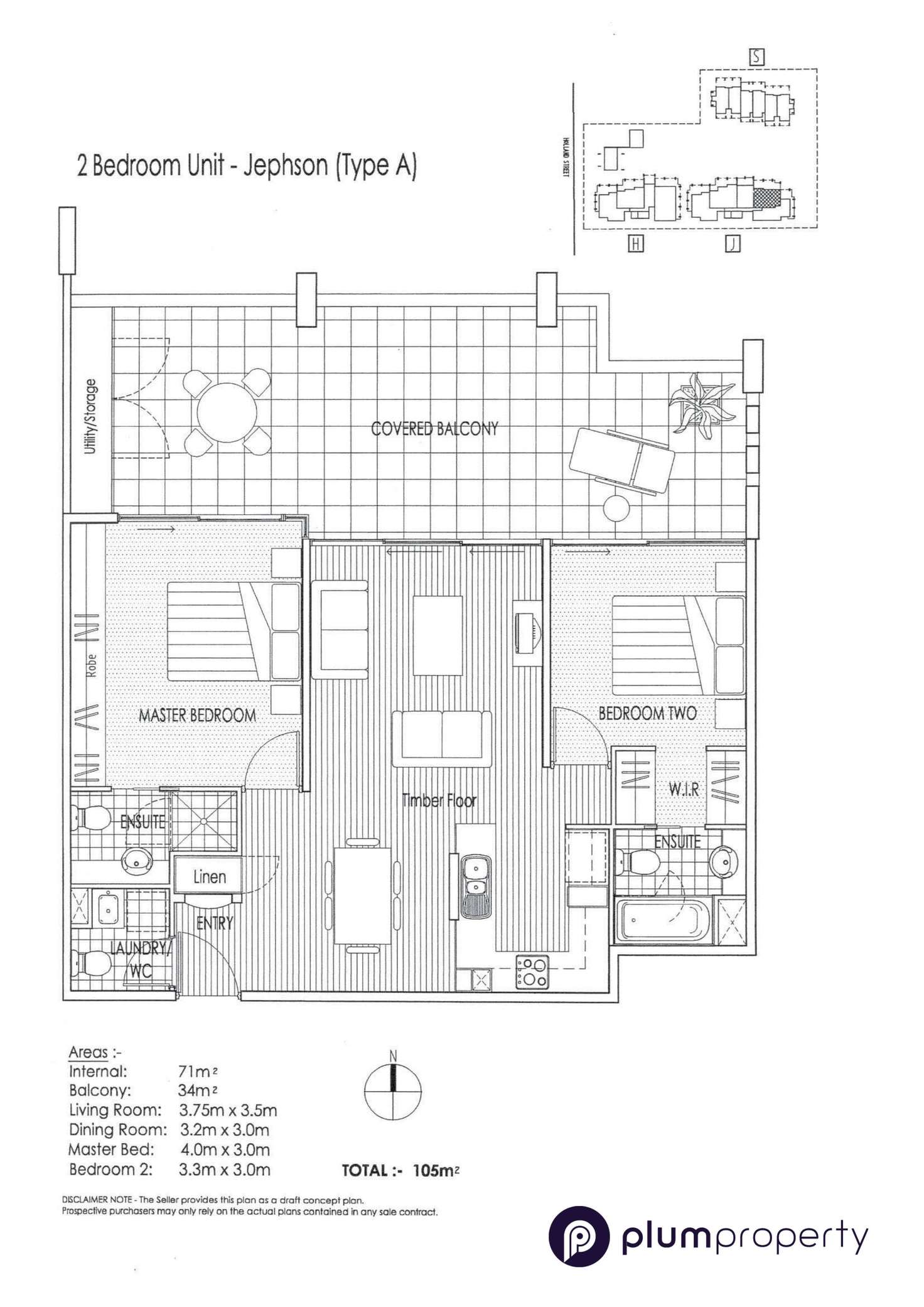 Floorplan of Homely unit listing, 22/26 Holland Street, Toowong QLD 4066