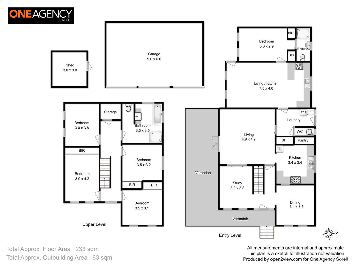 Floorplan of Homely house listing, 7 Prossers Road, Richmond TAS 7025