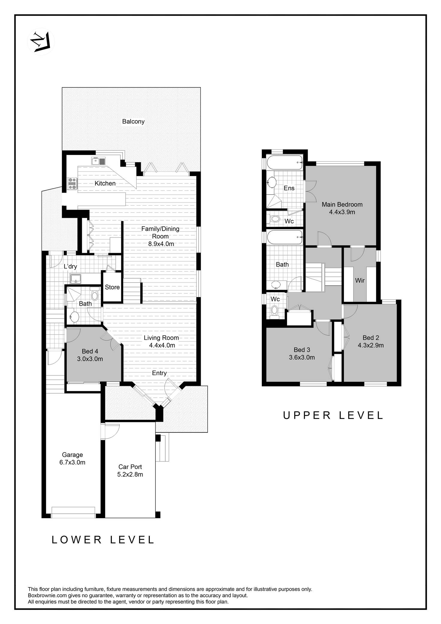 Floorplan of Homely house listing, 351 Swann Road, St Lucia QLD 4067