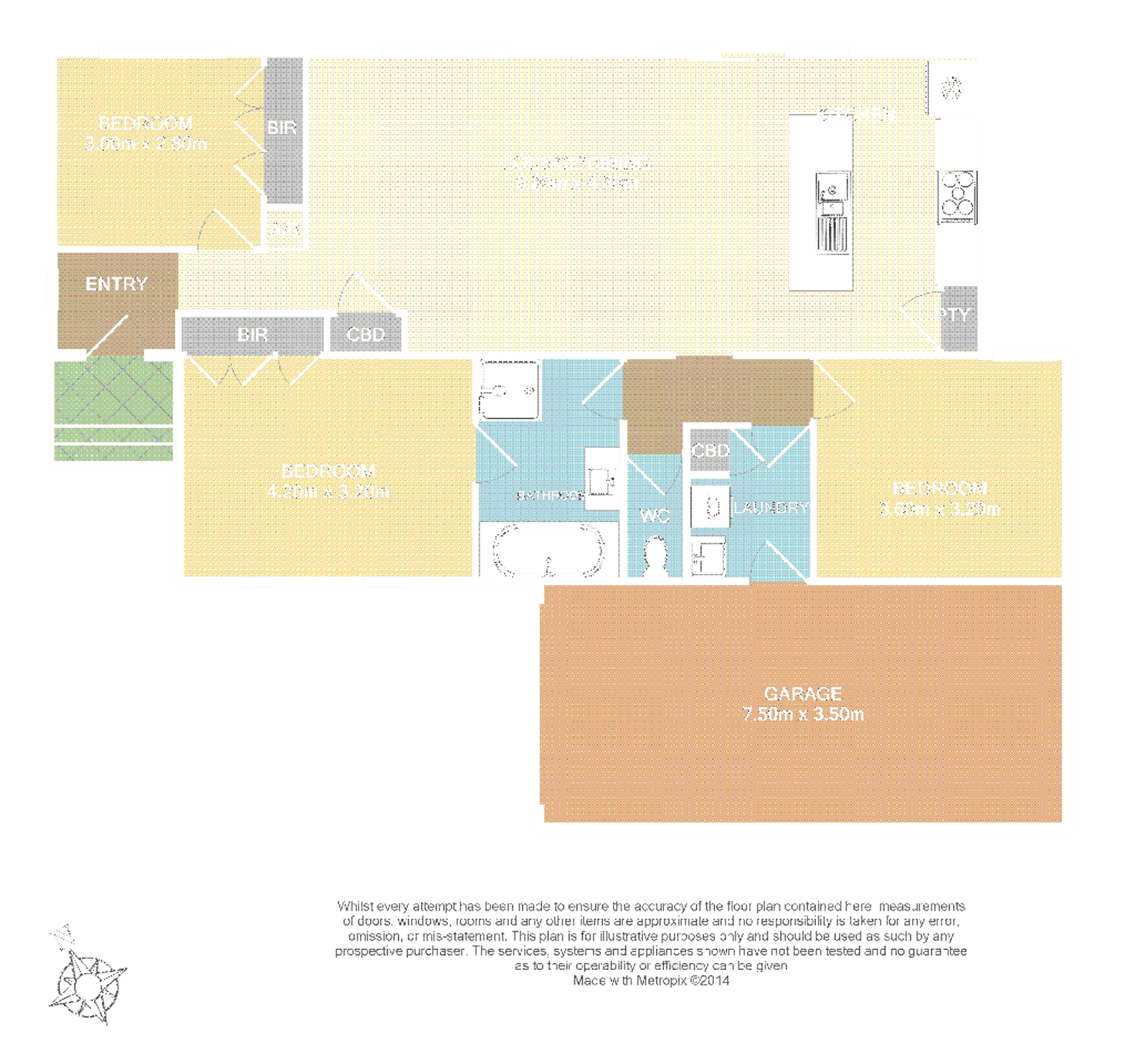 Floorplan of Homely unit listing, 4/55-57 Strathavan Drive, Berwick VIC 3806