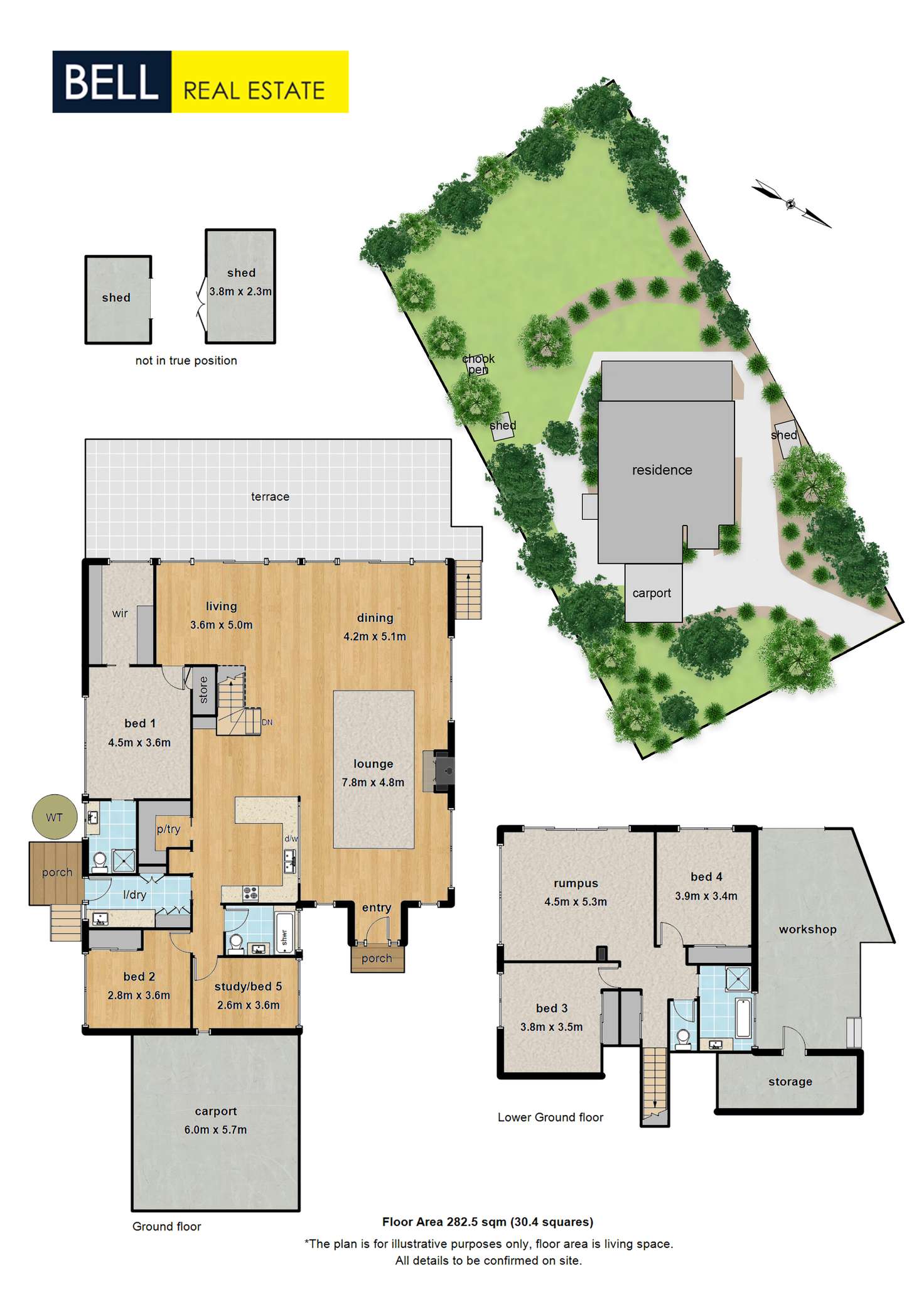 Floorplan of Homely house listing, 32 Leonard Street, Upwey VIC 3158
