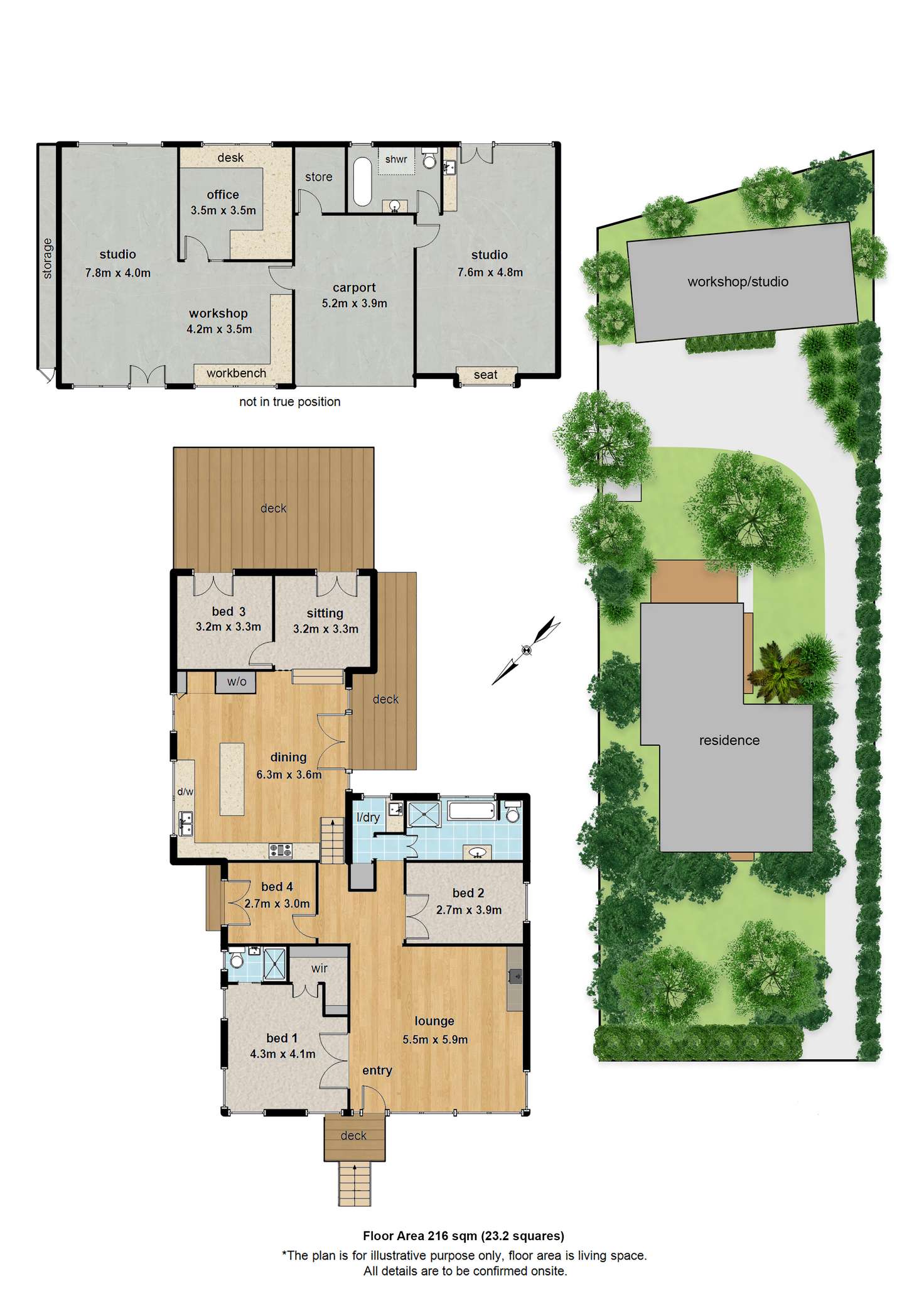 Floorplan of Homely house listing, 280 Mount Dandenong Tourist Road, Sassafras VIC 3787