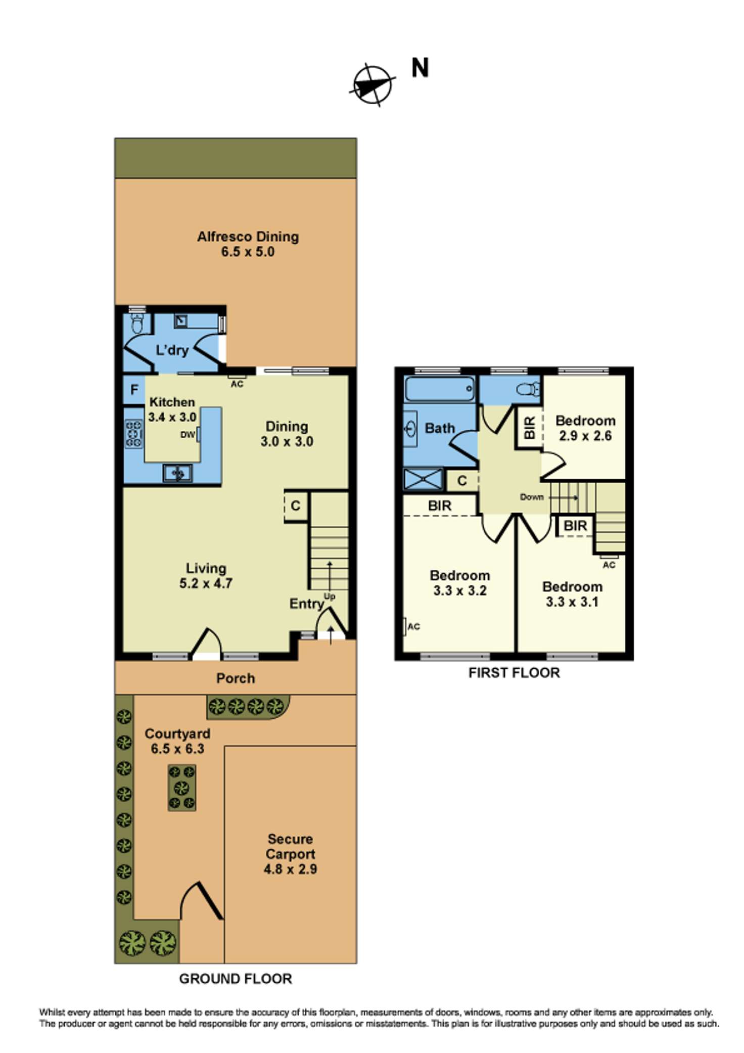 Floorplan of Homely house listing, 15/85 Florence Street, Williamstown VIC 3016