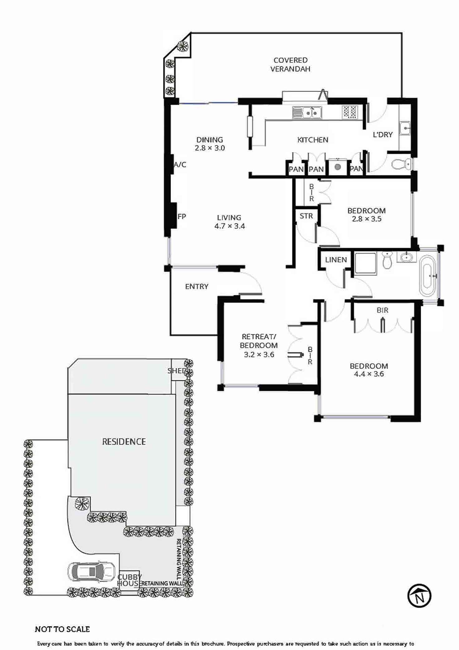 Floorplan of Homely unit listing, 1/40 Eram Road, Box Hill North VIC 3129