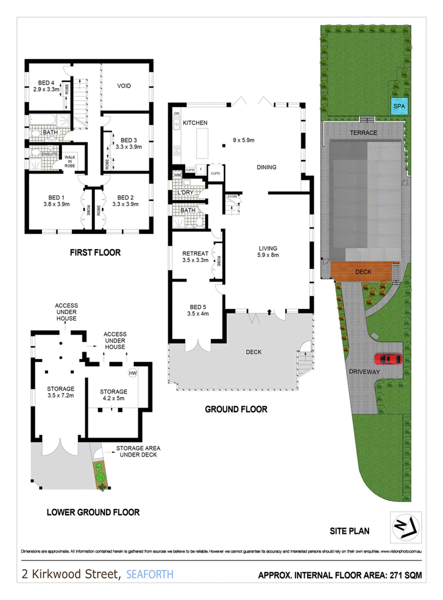Floorplan of Homely house listing, 2 Kirkwood Street, Seaforth NSW 2092
