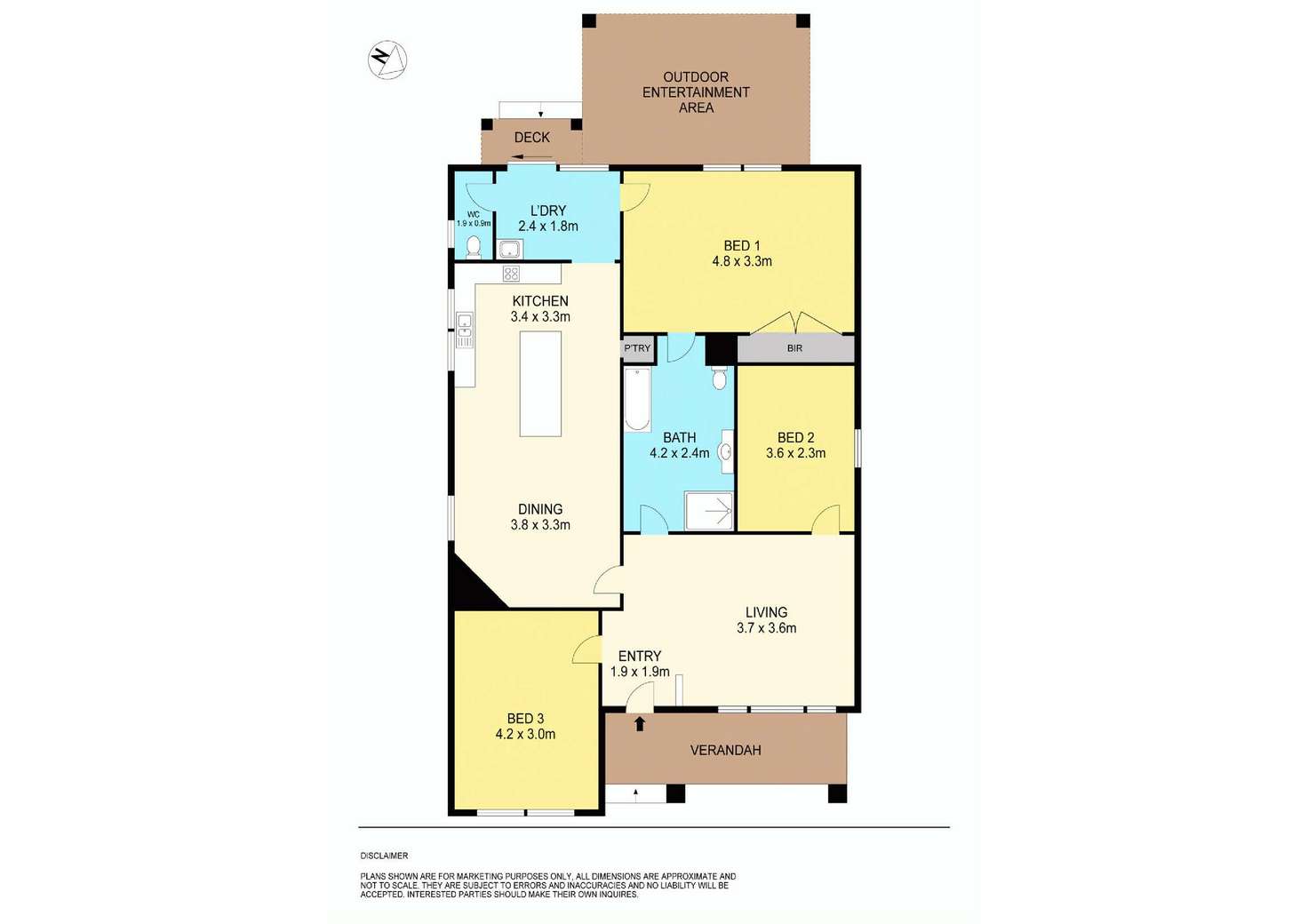 Floorplan of Homely house listing, 224 Main Road, Golden Point VIC 3350