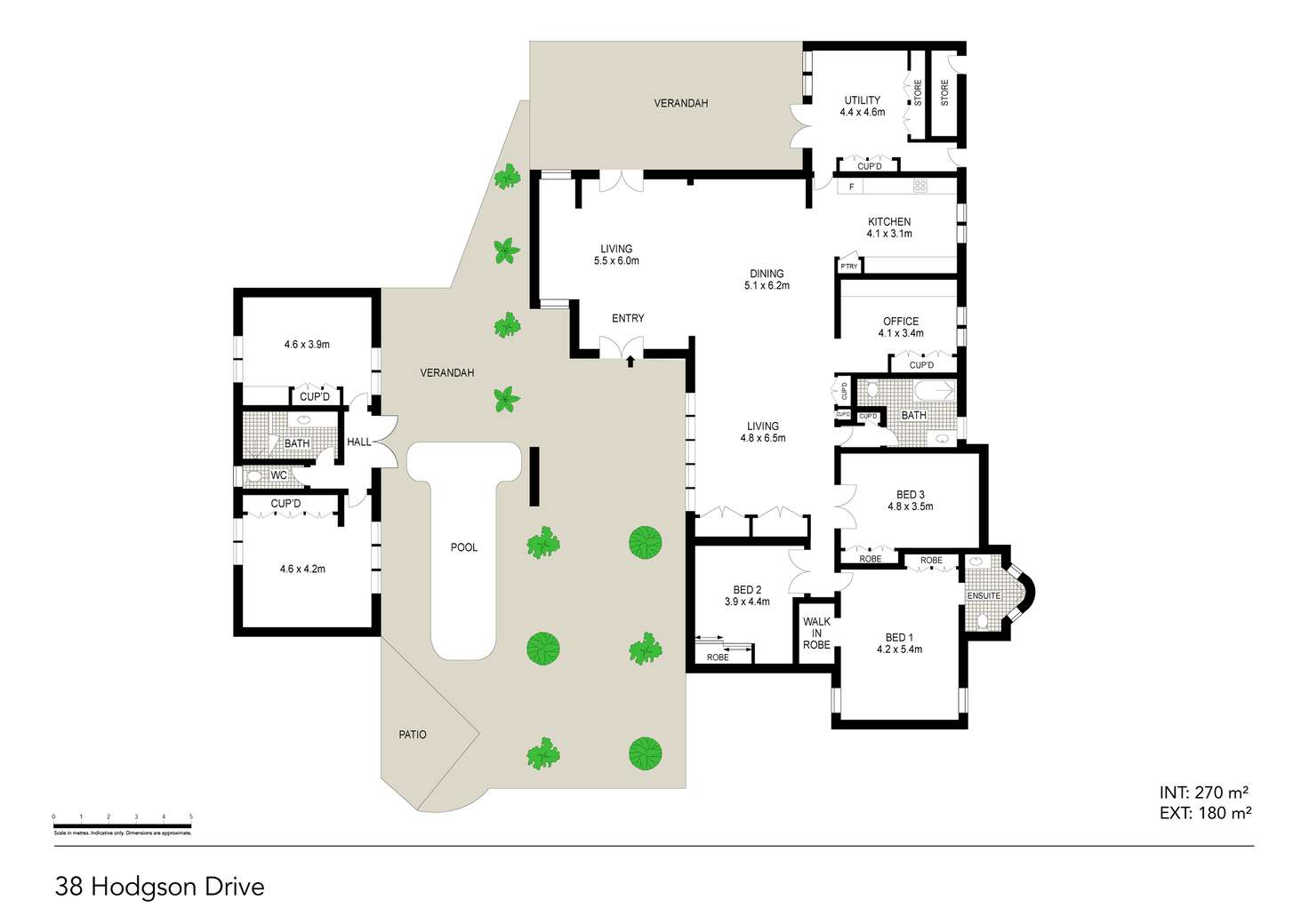 Floorplan of Homely house listing, 38 Hodgson Drive, Leanyer NT 812