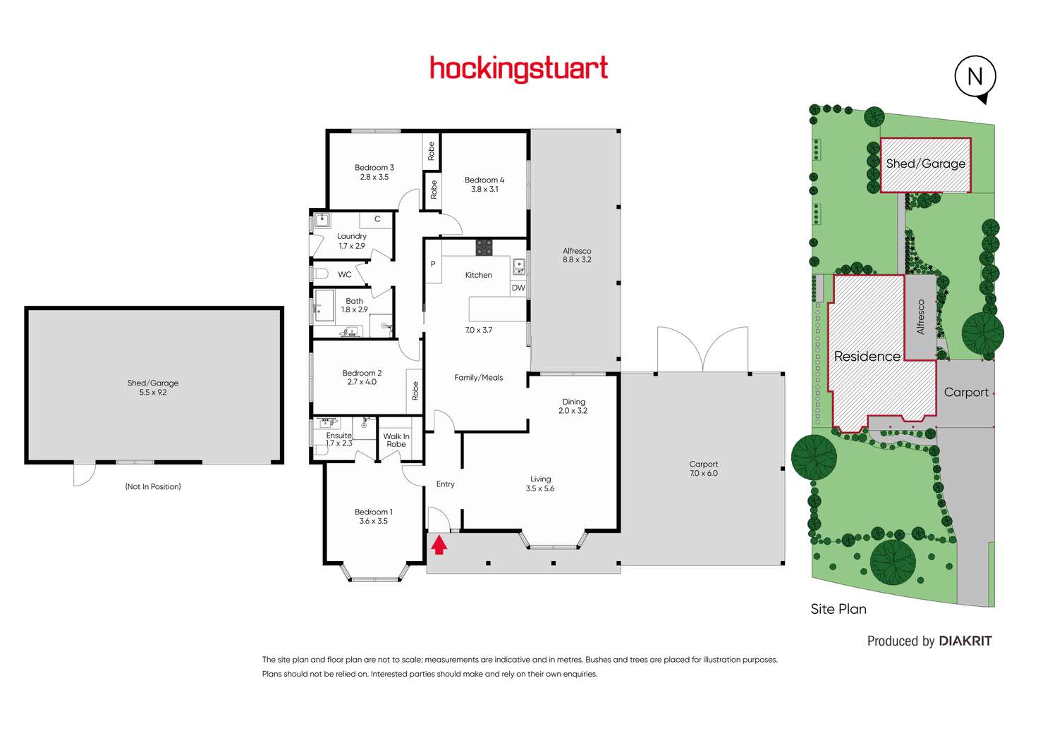 Floorplan of Homely house listing, 12 Driftwood Court, Mount Martha VIC 3934