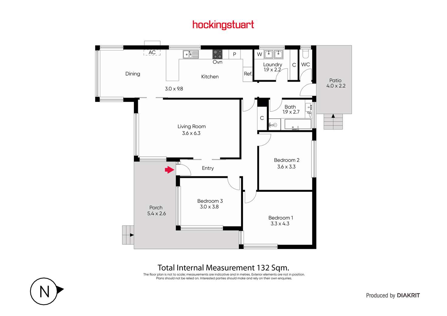 Floorplan of Homely house listing, 17 Tribe Street, Sunshine VIC 3020