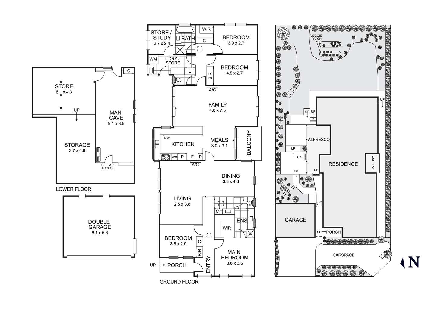 Floorplan of Homely house listing, 51 Glenburnie Road, Mitcham VIC 3132