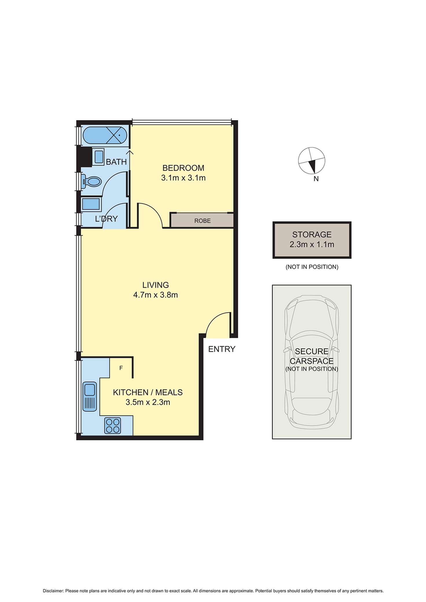 Floorplan of Homely apartment listing, 4/621 Toorak Road, Toorak VIC 3142