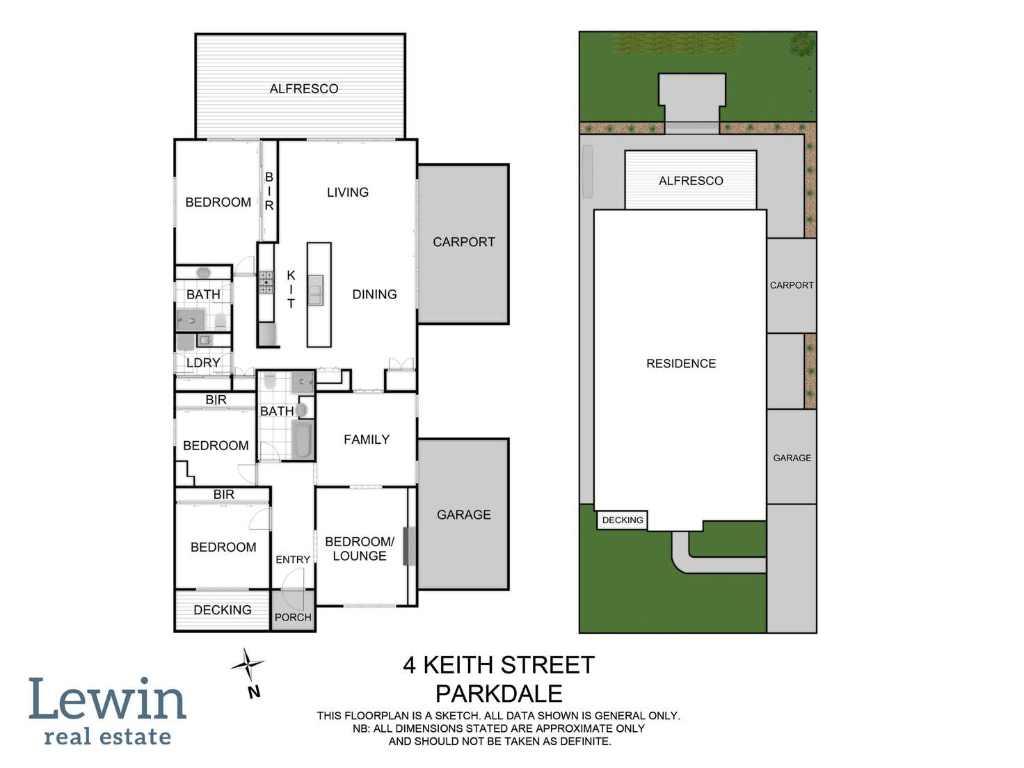 Floorplan of Homely house listing, 4 Keith Street, Parkdale VIC 3195