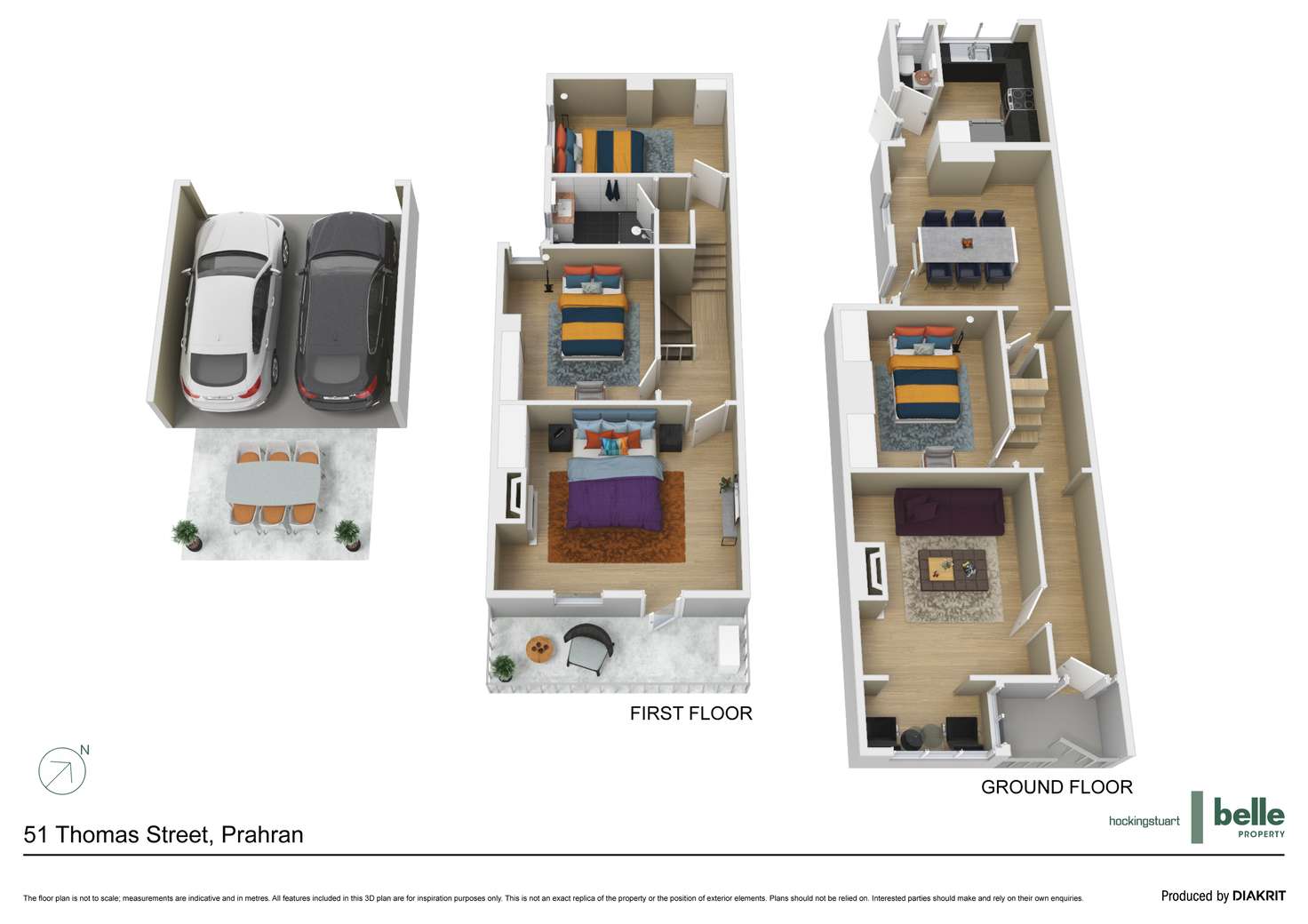 Floorplan of Homely house listing, 51 Thomas Street, Prahran VIC 3181