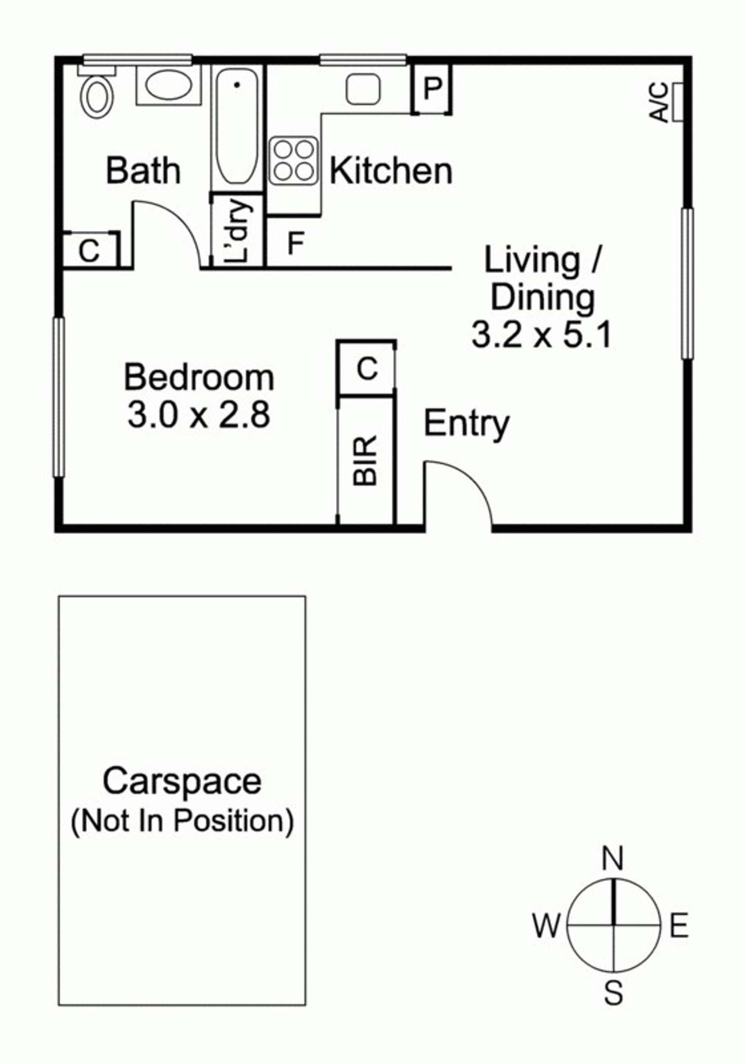 Floorplan of Homely apartment listing, 6/5 Redan Street, St Kilda VIC 3182