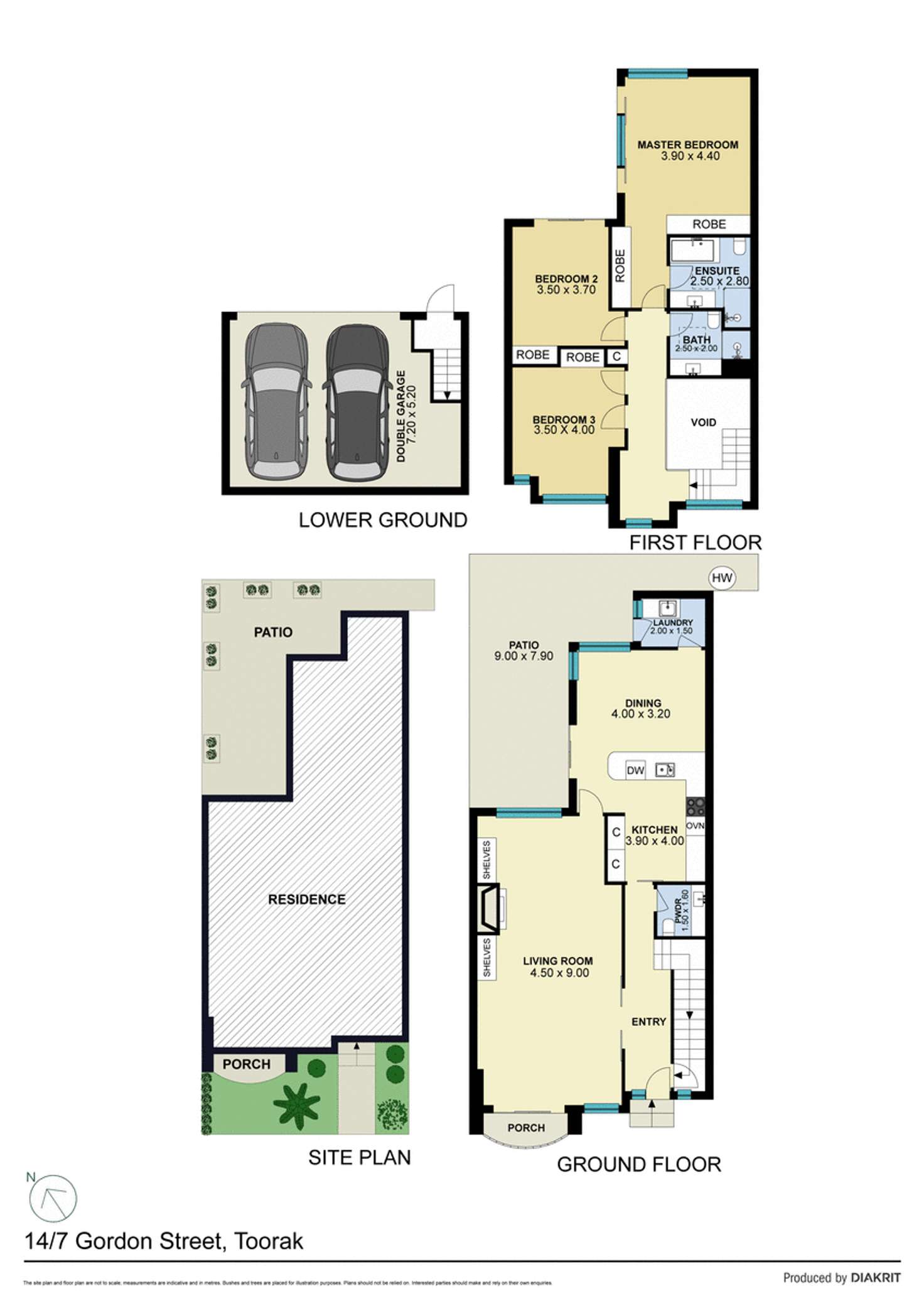 Floorplan of Homely apartment listing, 14/7 Gordon Street, Toorak VIC 3142