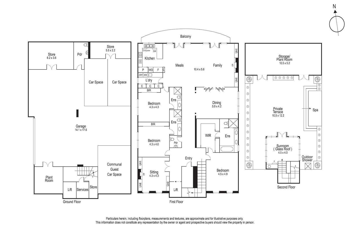 Floorplan of Homely apartment listing, 2/3 Huntingfield Road, Toorak VIC 3142