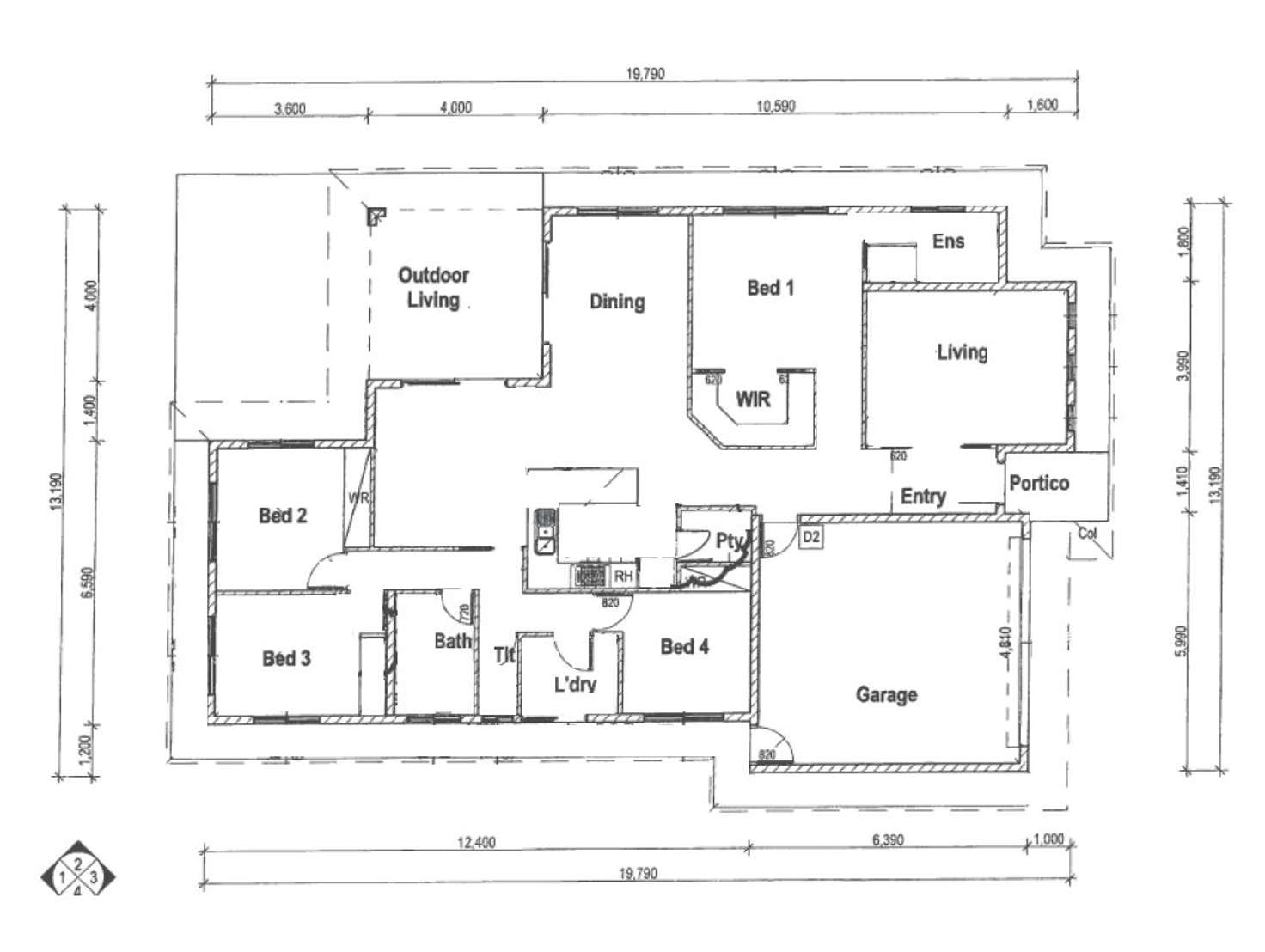 Floorplan of Homely house listing, Address available on request