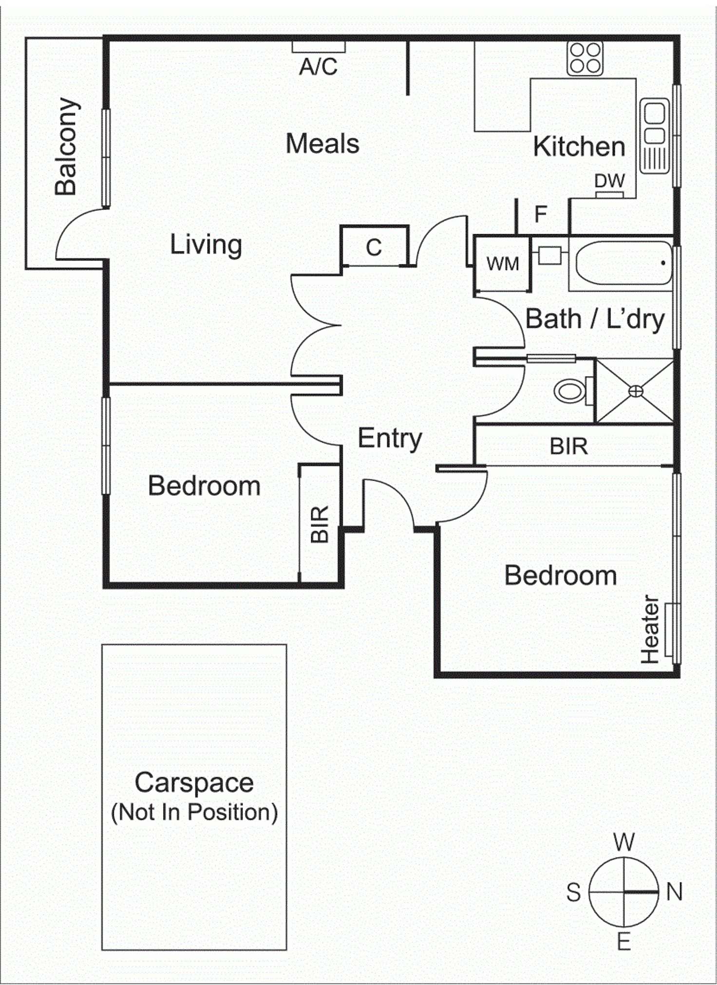 Floorplan of Homely apartment listing, 7/92 Mitford Street, Elwood VIC 3184