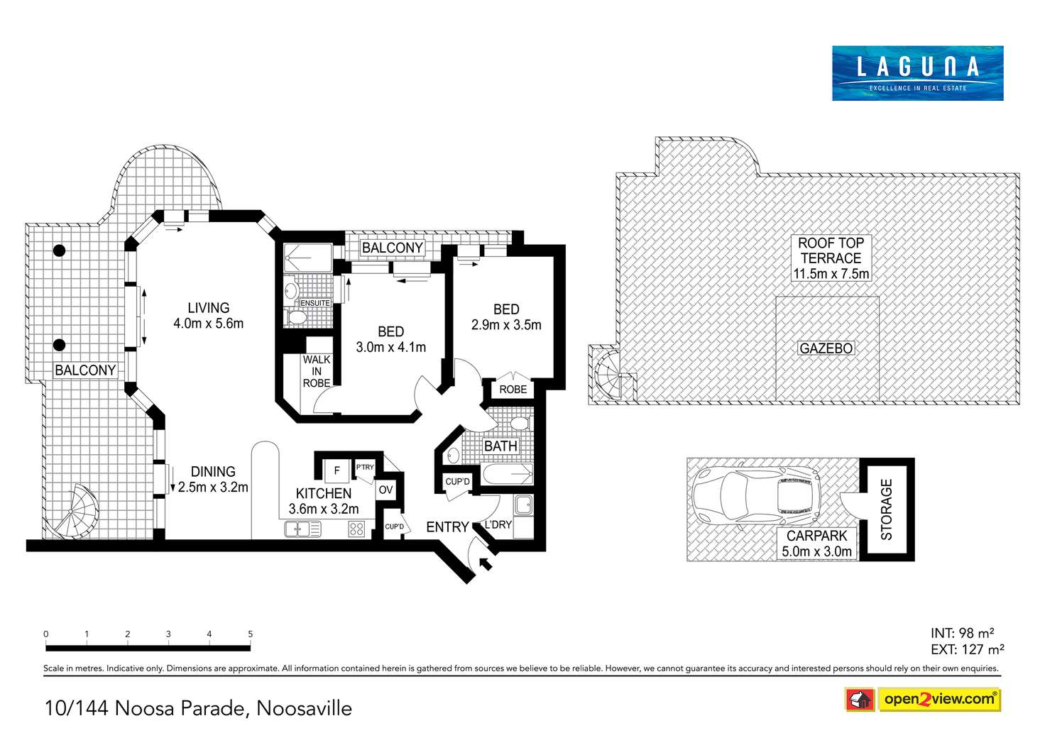 Floorplan of Homely unit listing, 10/144 Noosa Parade, Noosaville QLD 4566