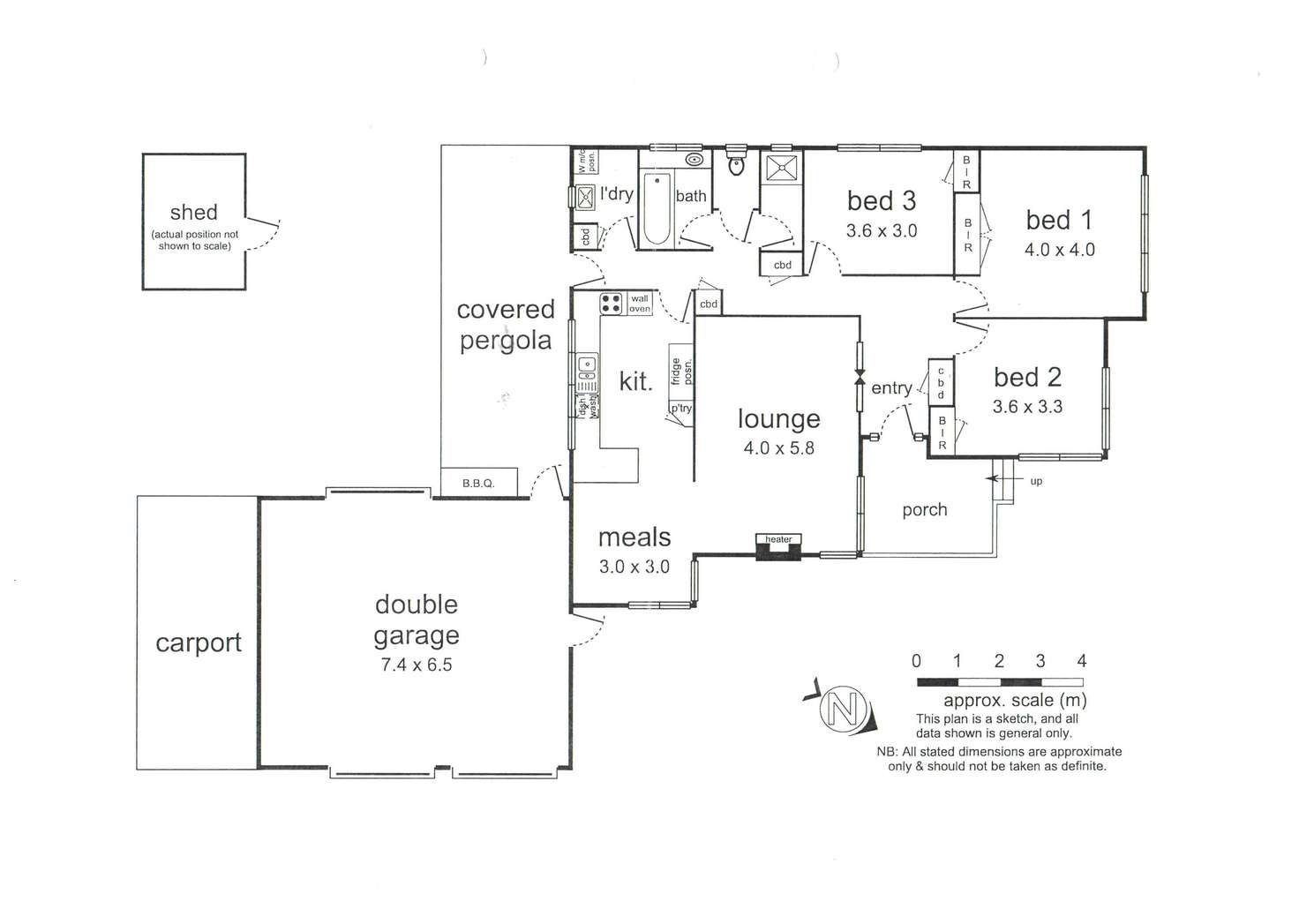 Floorplan of Homely house listing, 428 Springfield Road, Mitcham VIC 3132