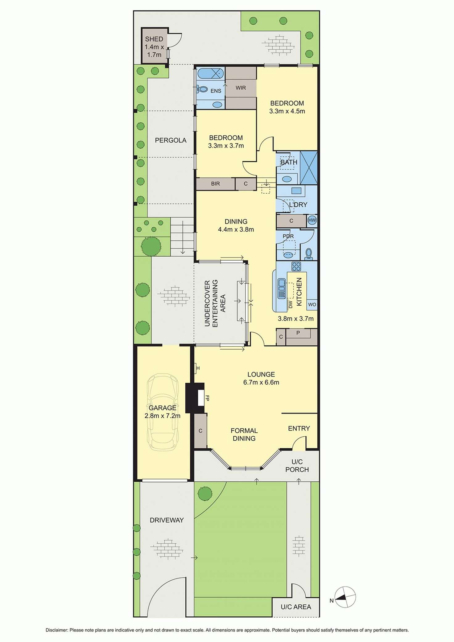 Floorplan of Homely house listing, 32B Nott Street, Malvern East VIC 3145