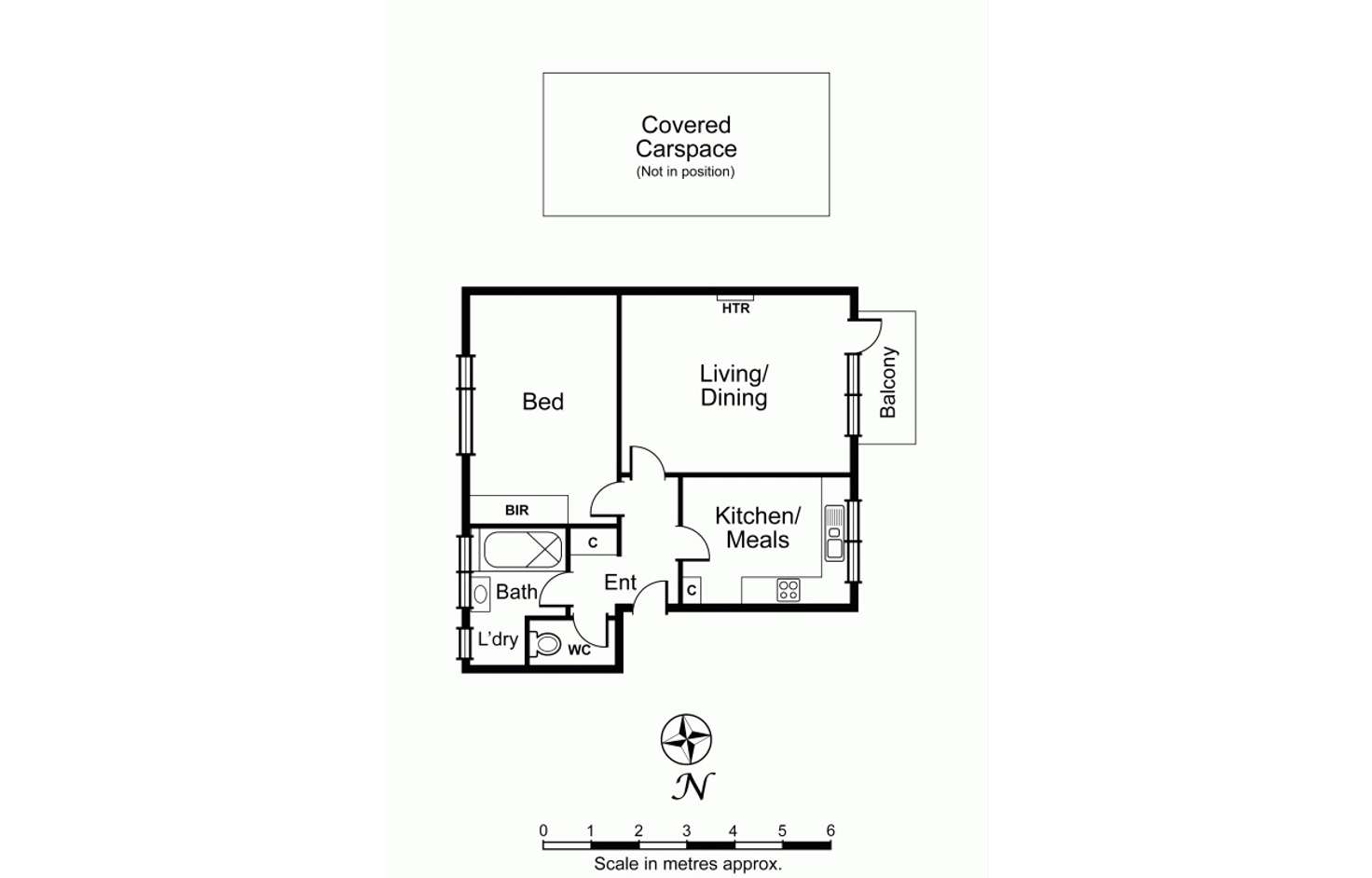 Floorplan of Homely apartment listing, 7/18-20 St Georges Road, Armadale VIC 3143