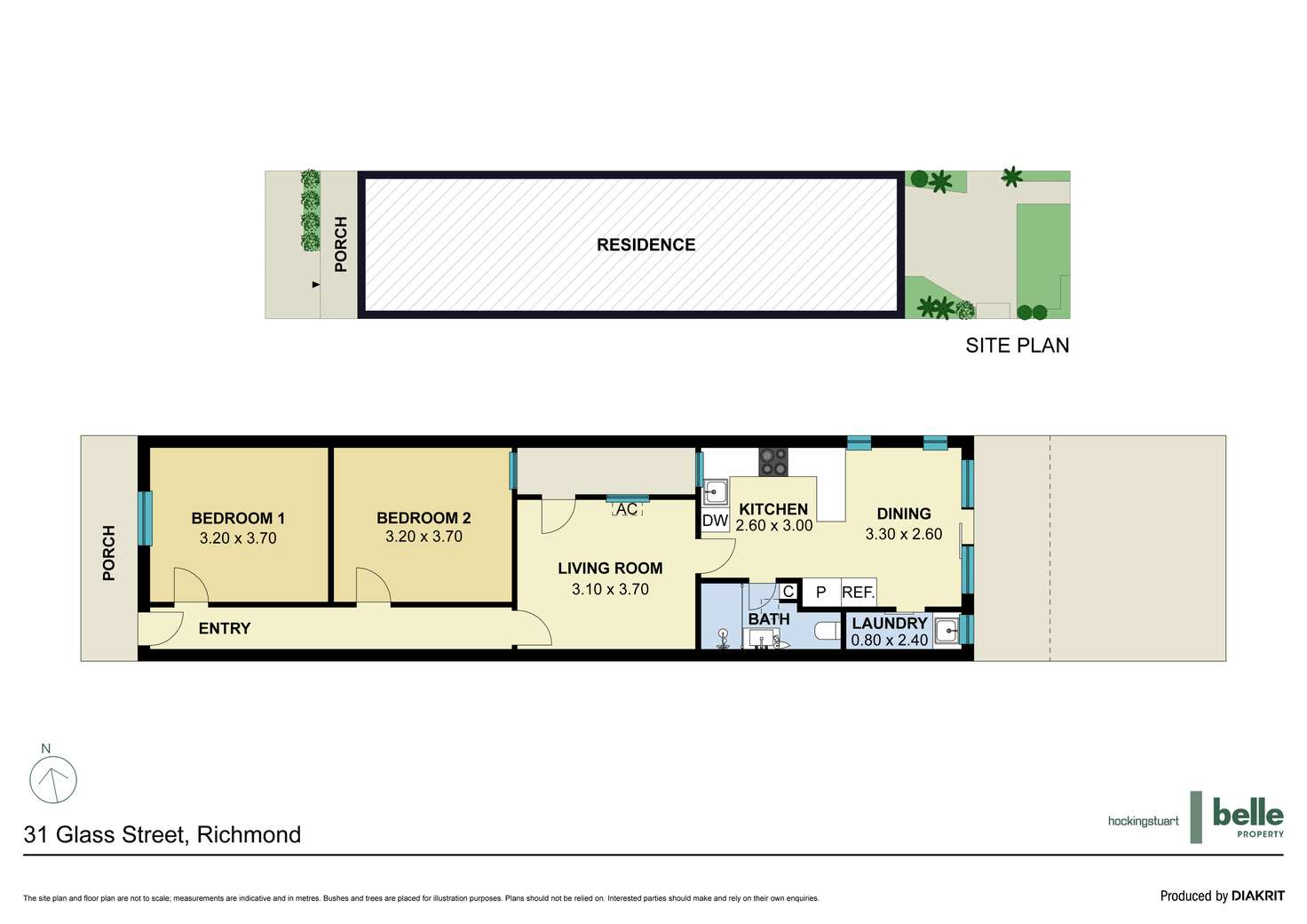 Floorplan of Homely house listing, 31 Glass Street, Richmond VIC 3121
