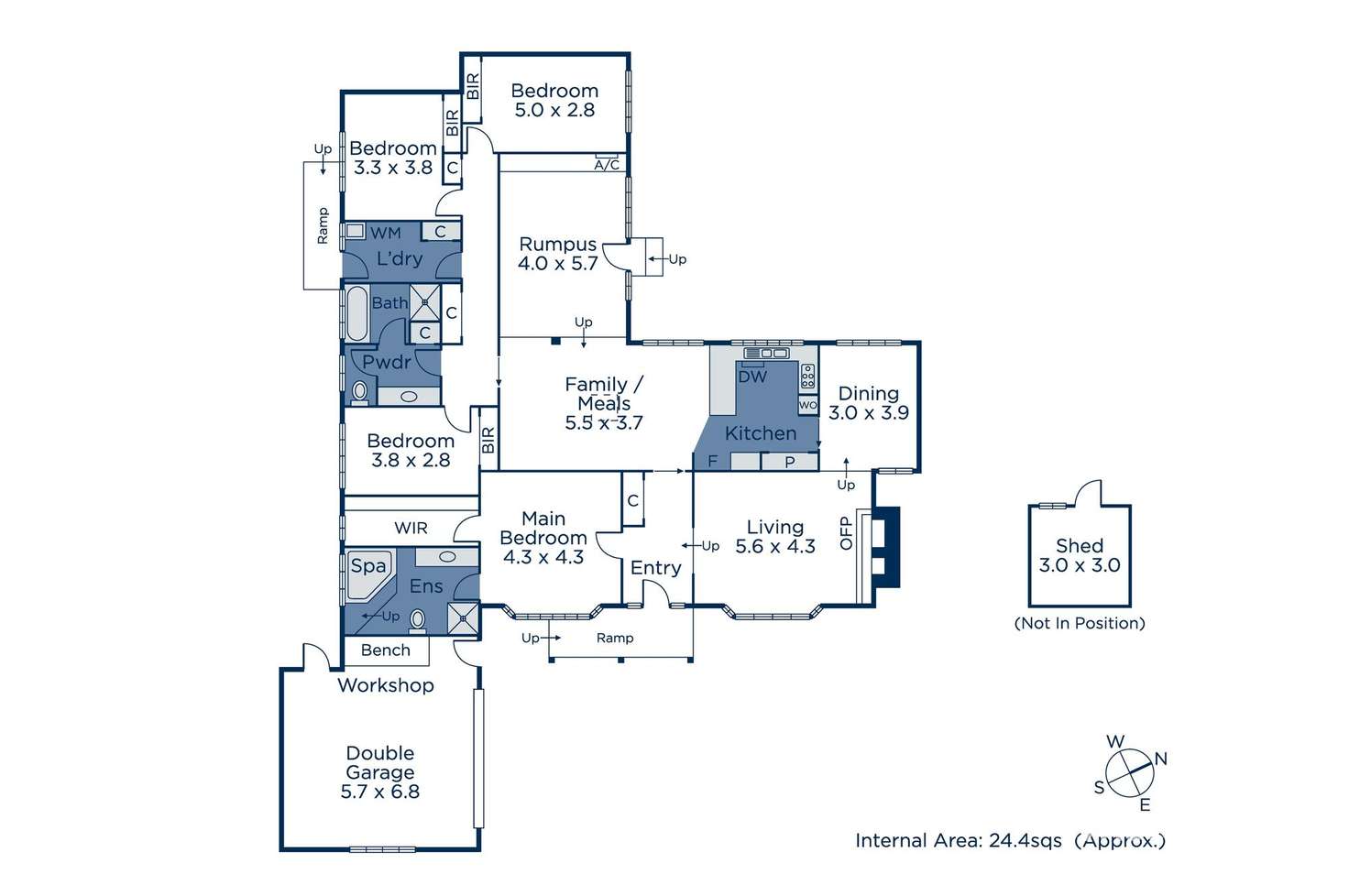 Floorplan of Homely house listing, 7 Clerehan Court, Wantirna South VIC 3152