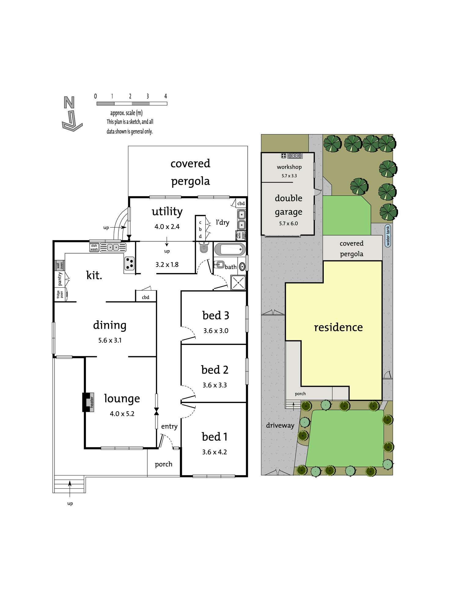 Floorplan of Homely house listing, 41 Tunaley Parade, Reservoir VIC 3073