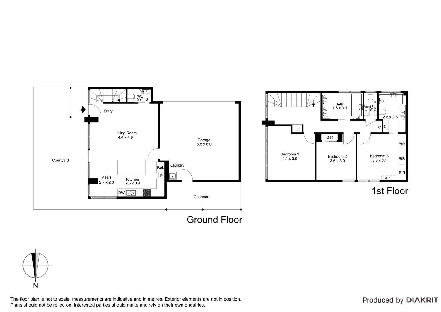 Floorplan of Homely house listing, 1/221 Williams Road, South Yarra VIC 3141