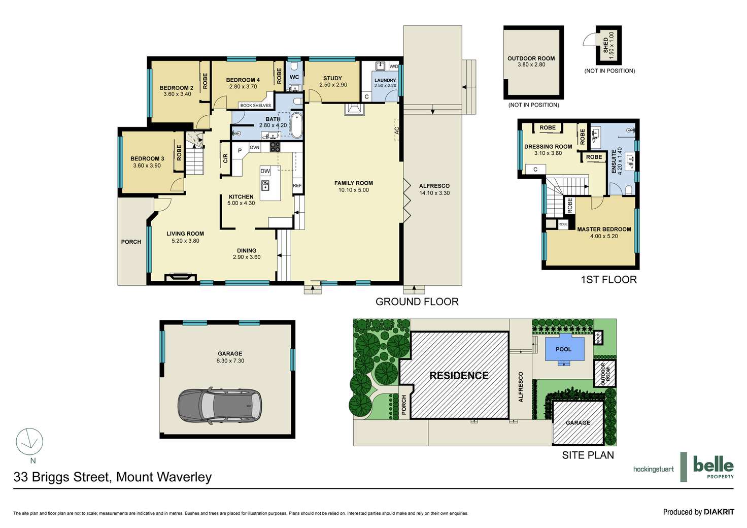 Floorplan of Homely house listing, 33 Briggs Street, Mount Waverley VIC 3149