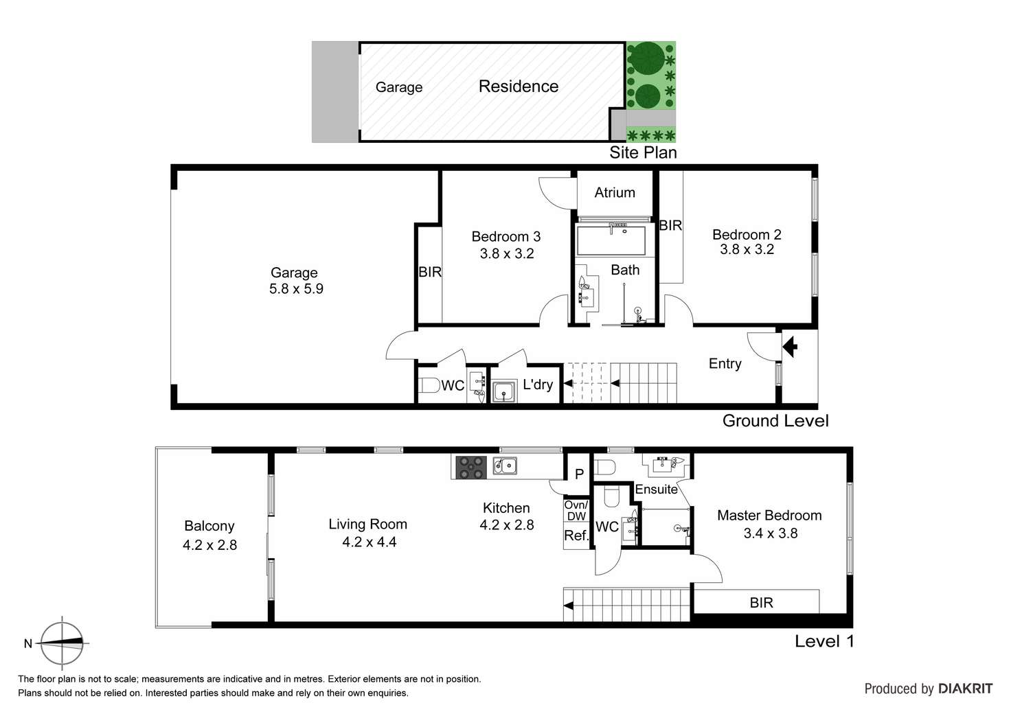 Floorplan of Homely house listing, 99A Henry Street, Prahran VIC 3181