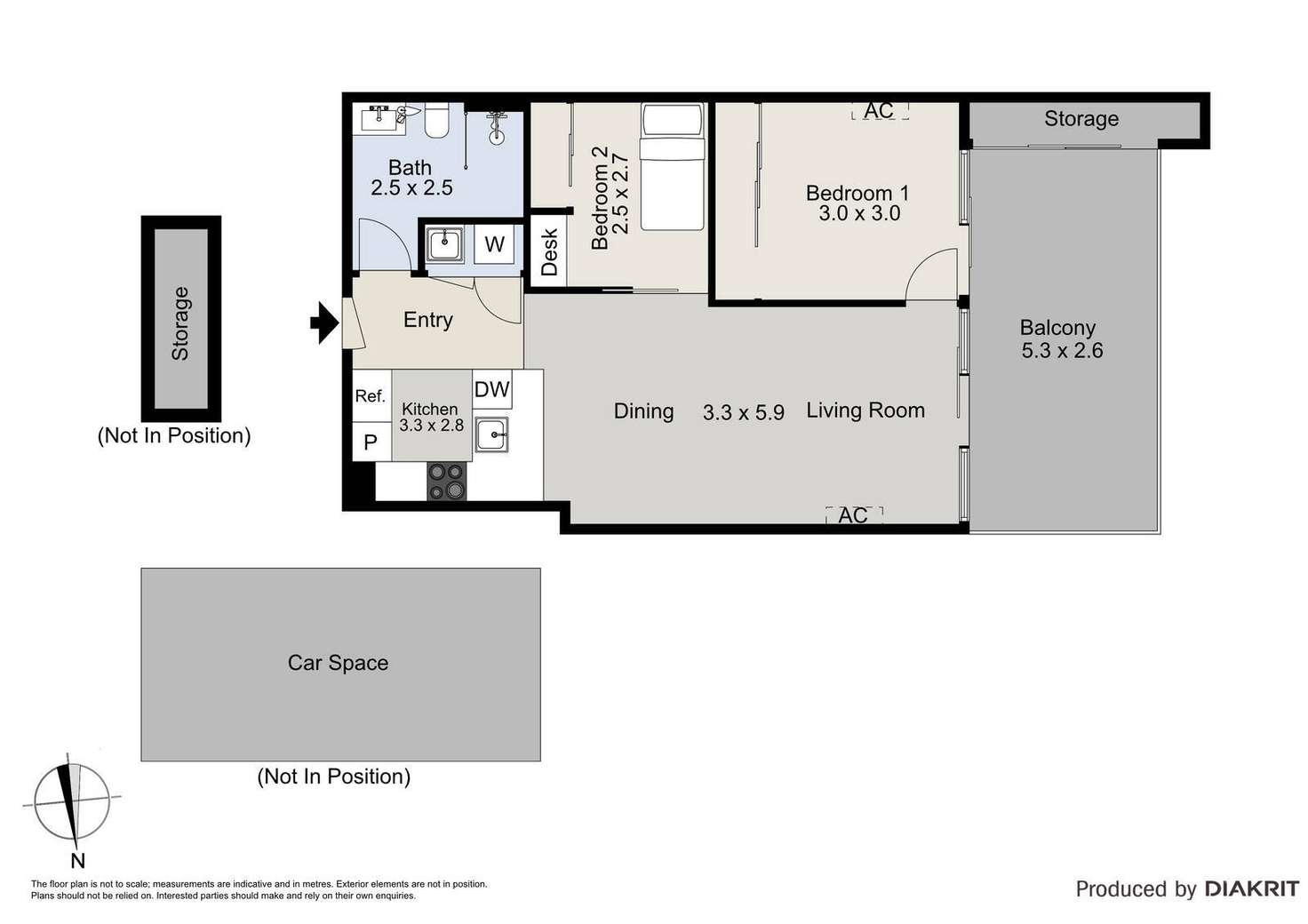 Floorplan of Homely apartment listing, 502/9 Red Hill Terrace, Doncaster East VIC 3109