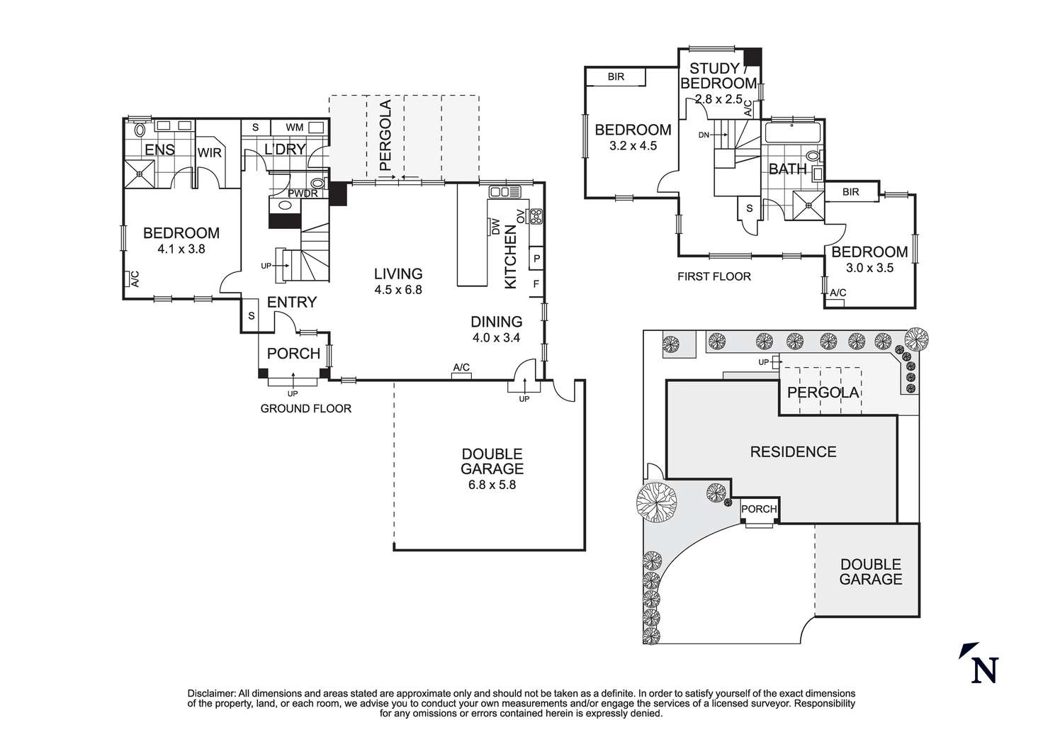 Floorplan of Homely townhouse listing, 29A Sonia Street, Donvale VIC 3111